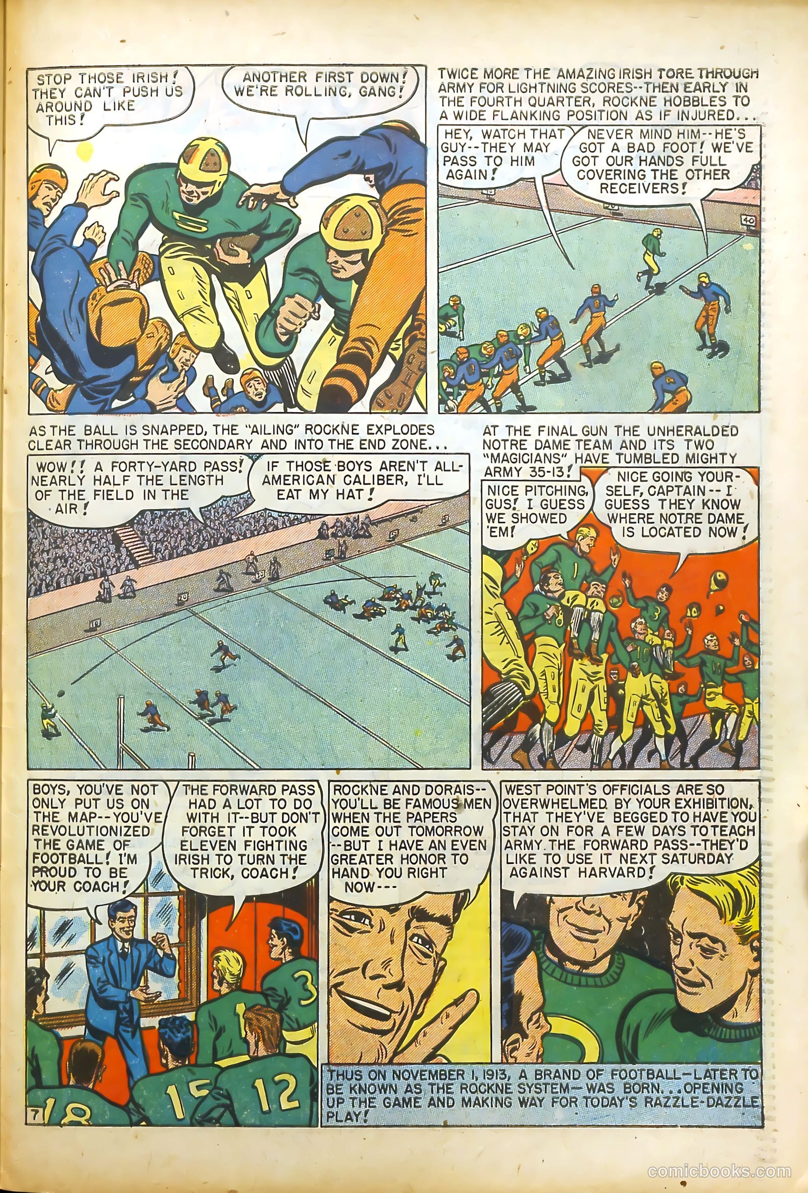 All-Time Sports Comics #7 (1949) — page 39 of 53