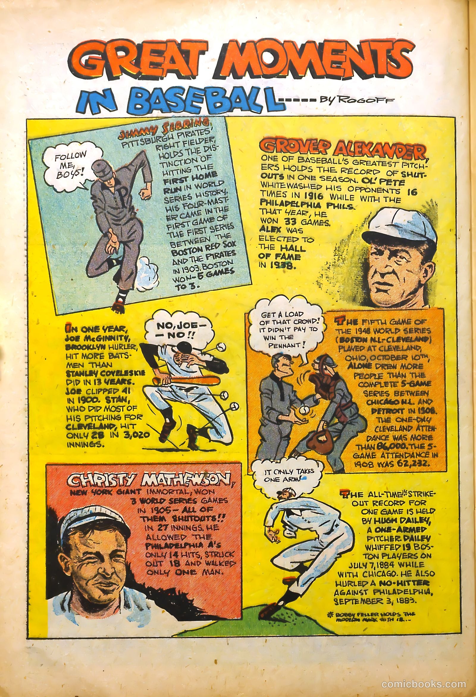 All-Time Sports Comics #7 (1949) — page 40 of 53
