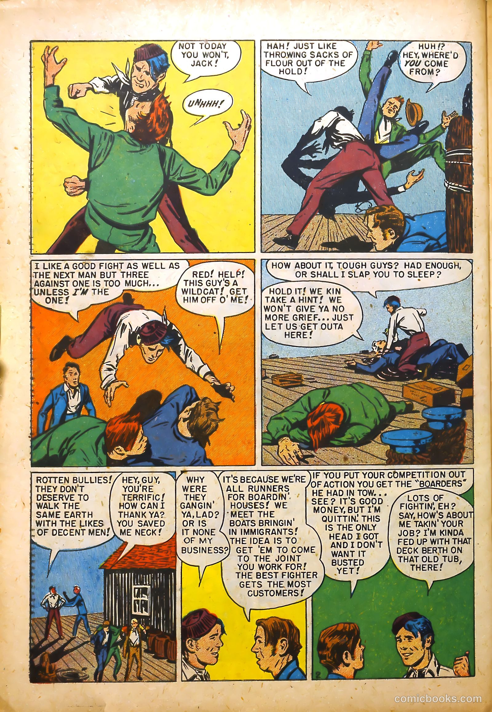 All-Time Sports Comics #7 (1949) — page 42 of 53