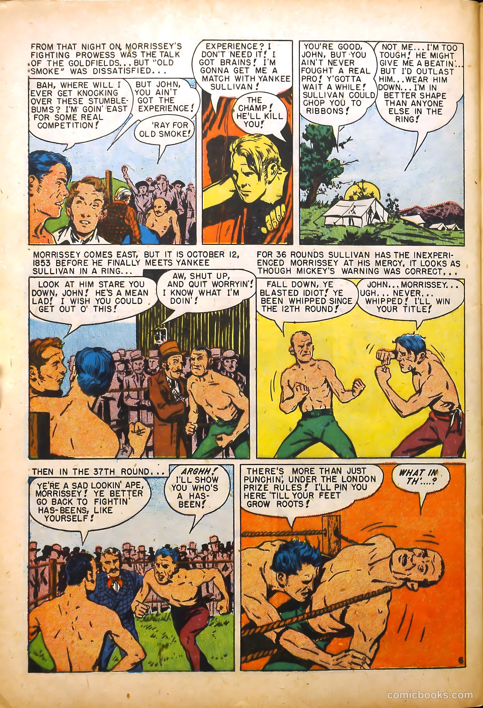 All-Time Sports Comics #7 (1949) — page 46 of 53