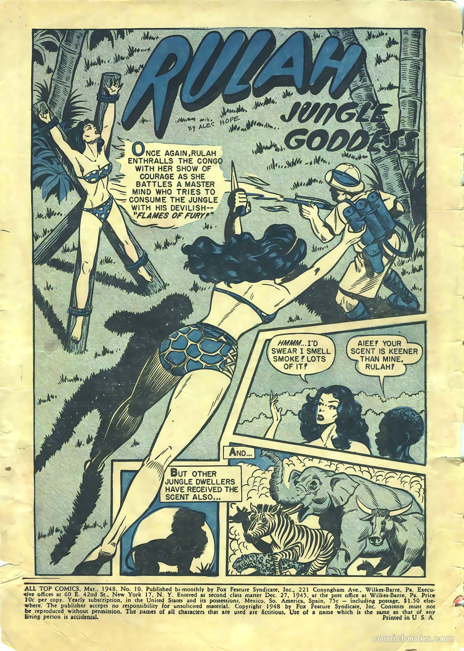 All Top Comics #10 (1948) — page 2 of 36