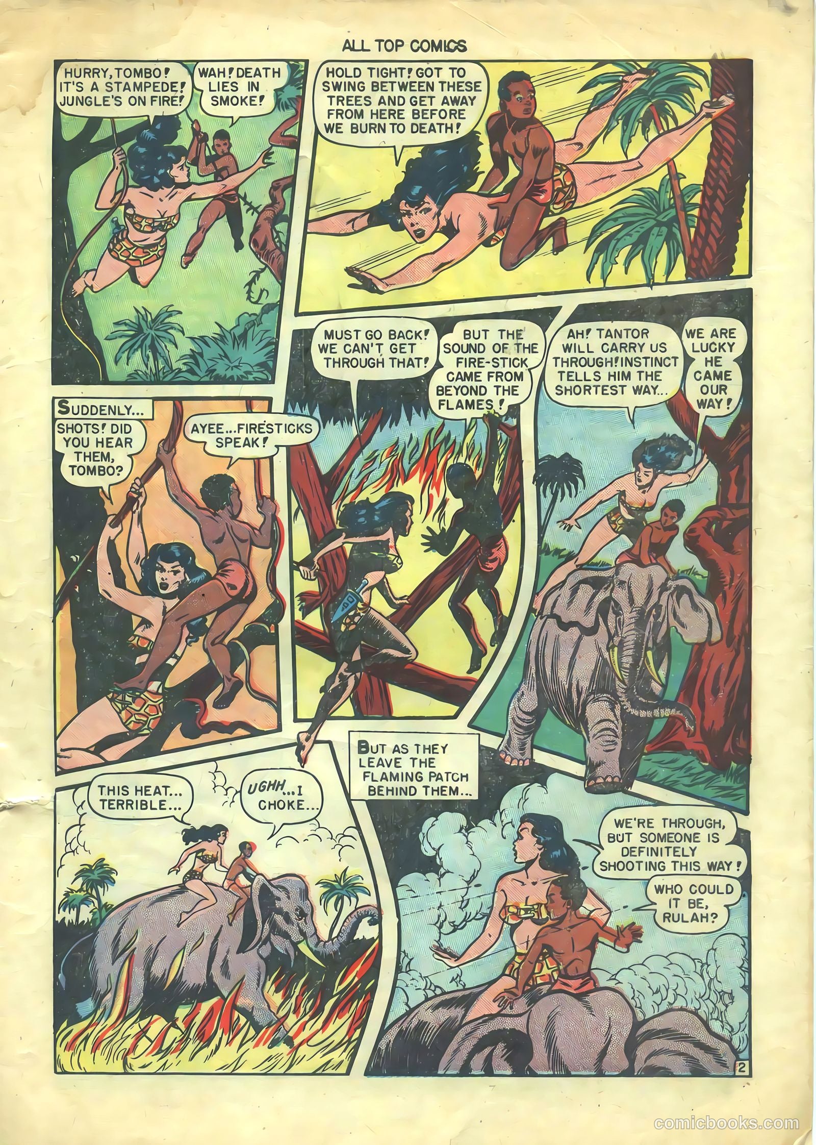 All Top Comics #10 (1948) — page 3 of 36