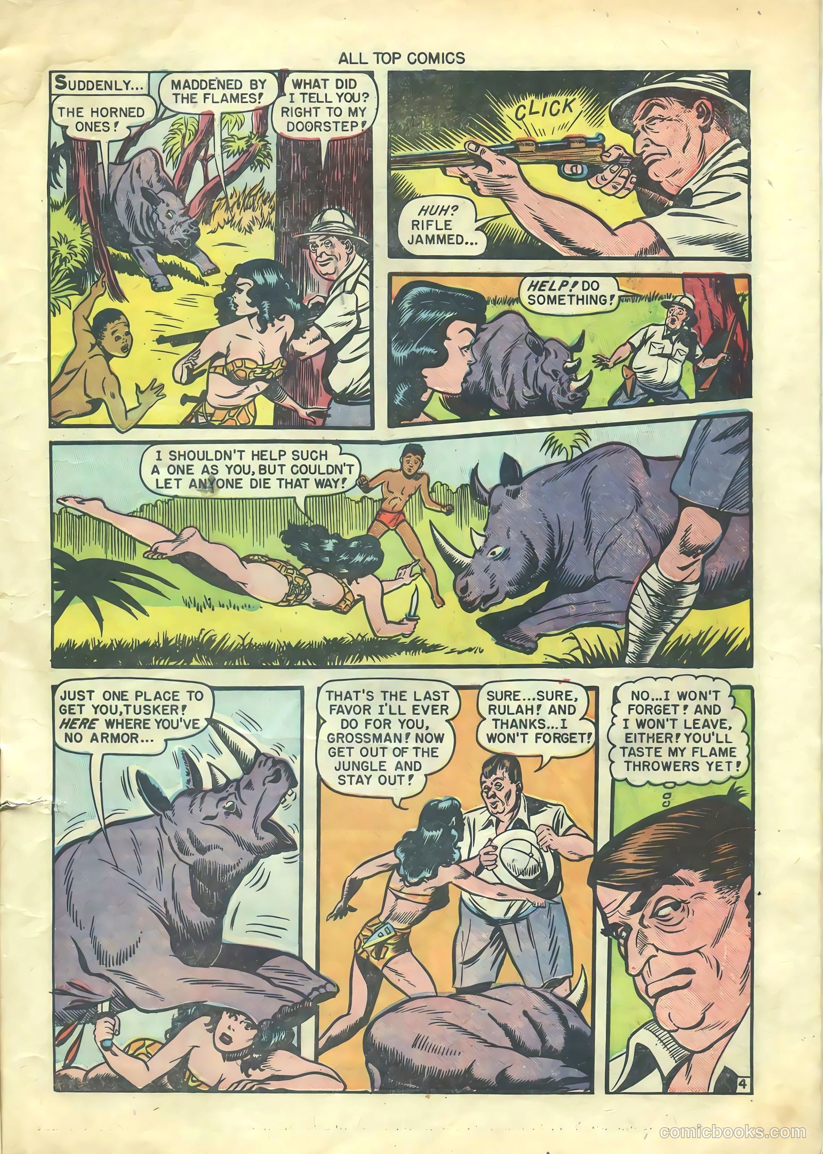 All Top Comics #10 (1948) — page 5 of 36