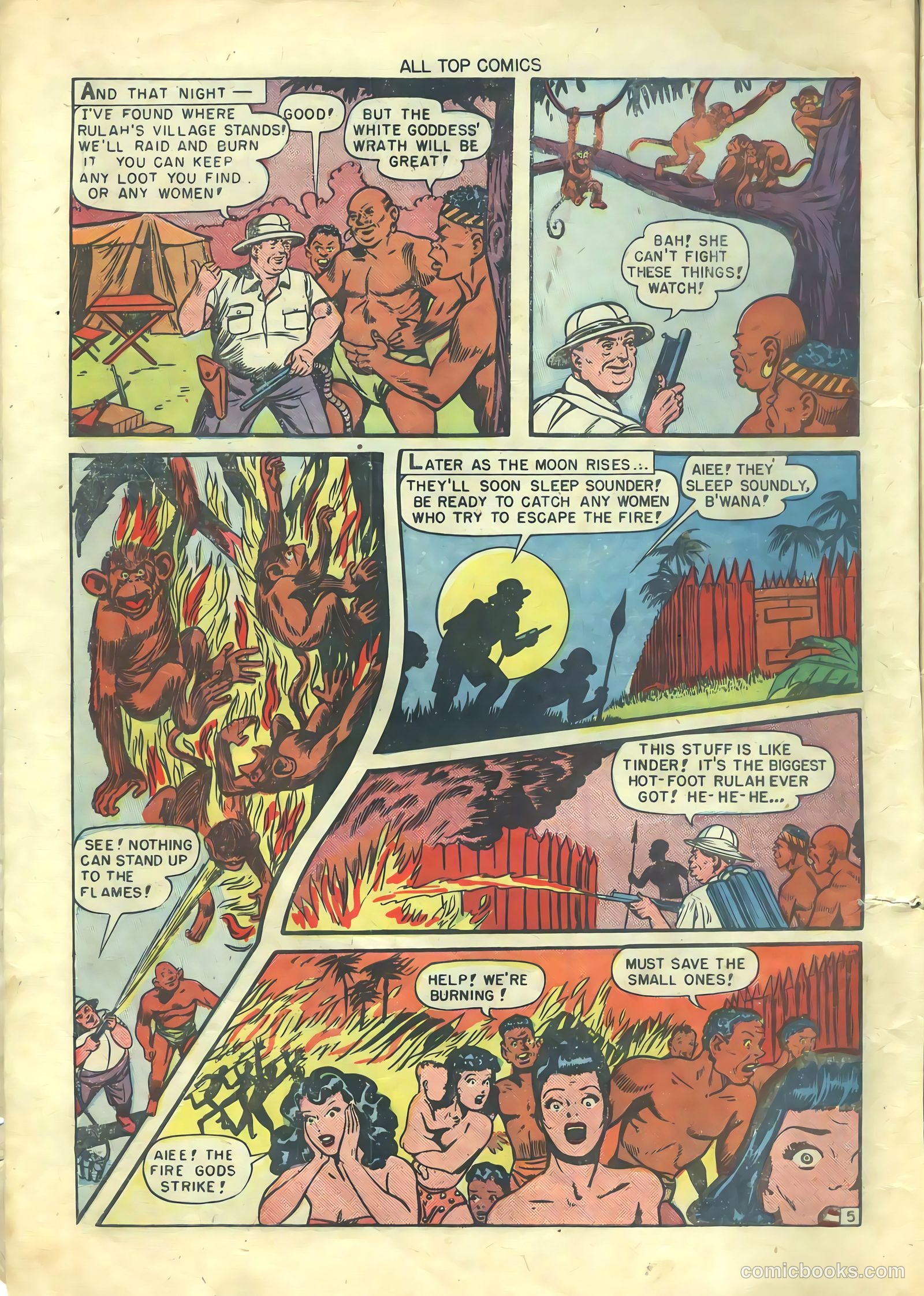 All Top Comics #10 (1948) — page 6 of 36