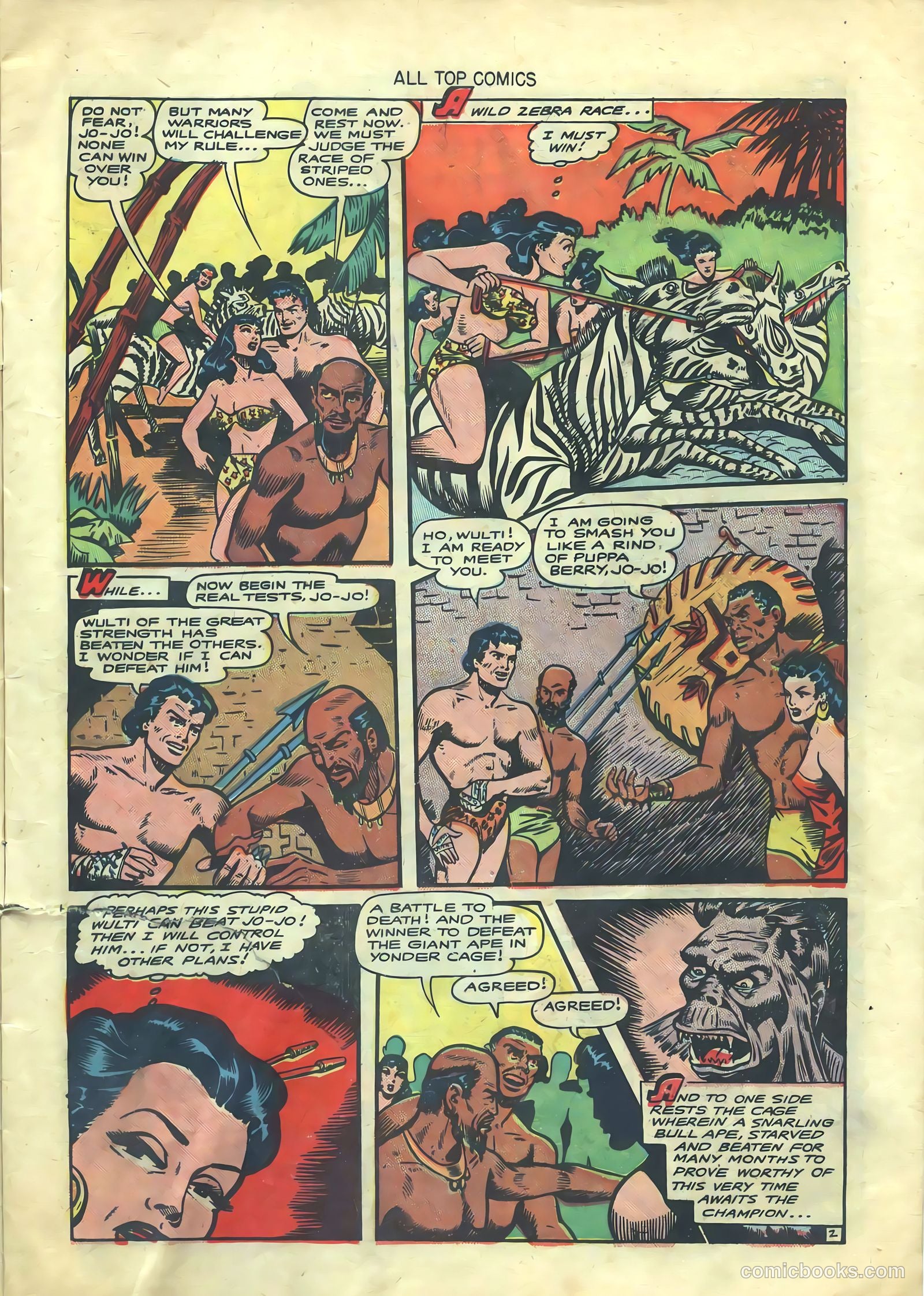 All Top Comics #10 (1948) — page 11 of 36