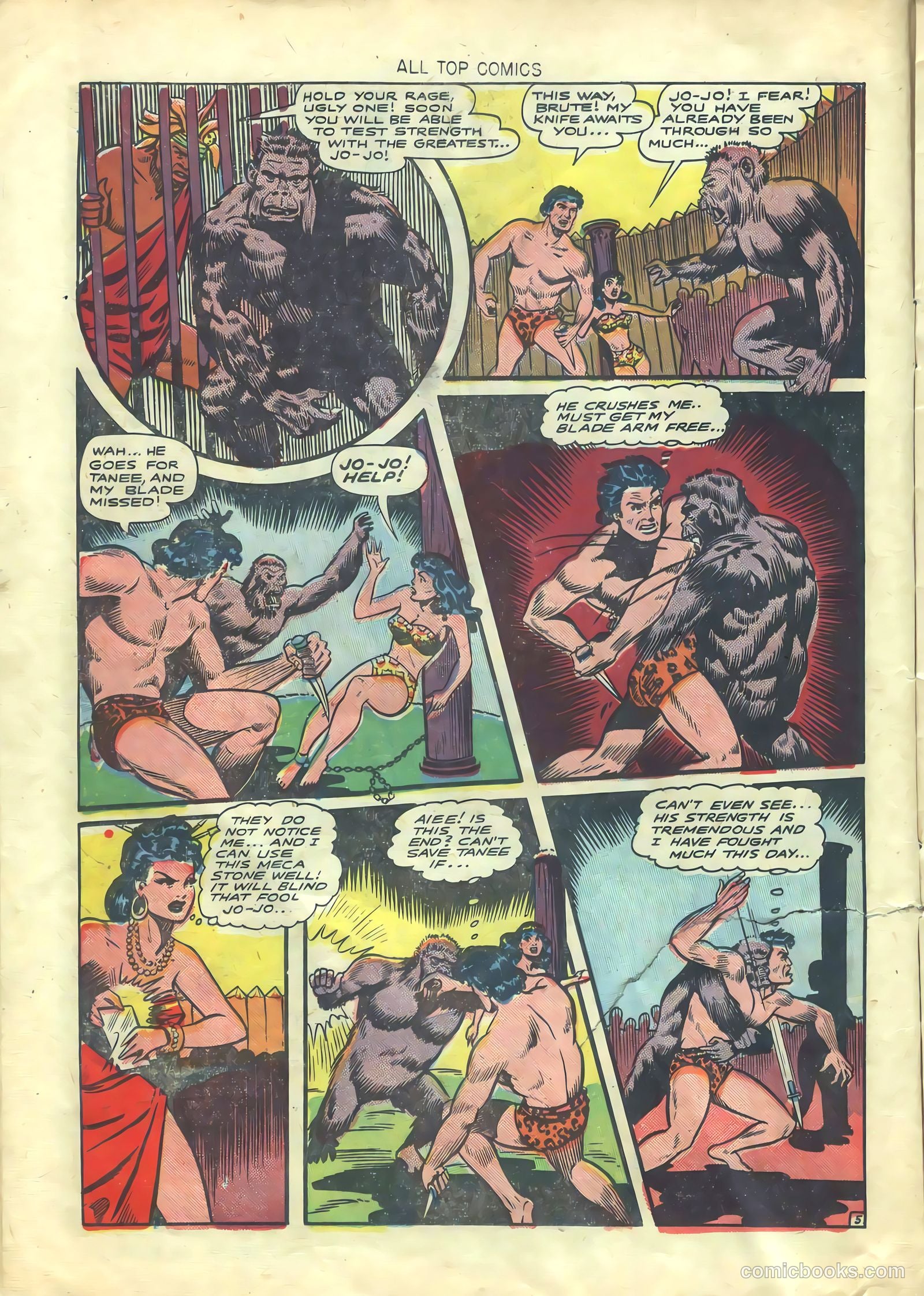 All Top Comics #10 (1948) — page 14 of 36