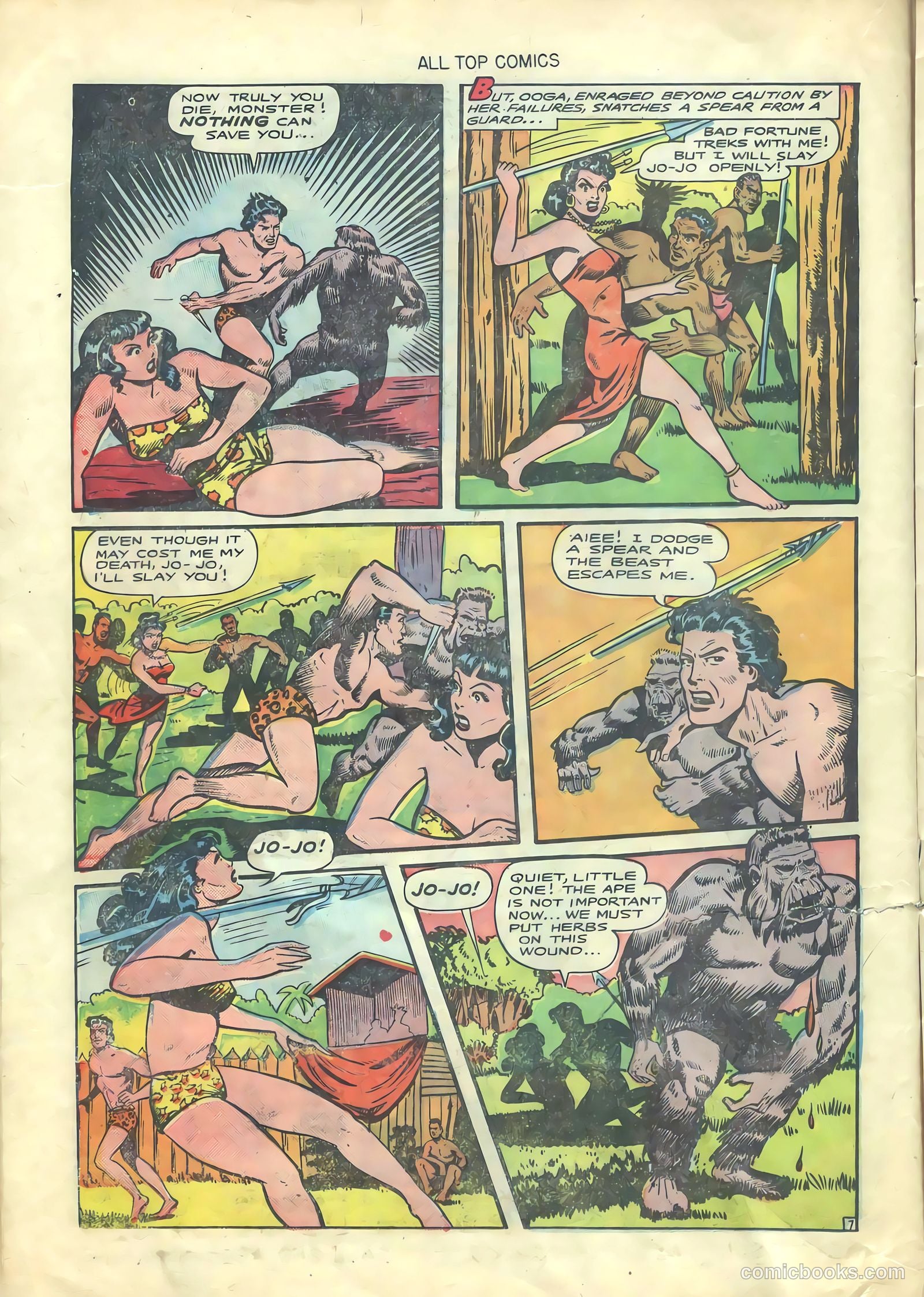 All Top Comics #10 (1948) — page 16 of 36