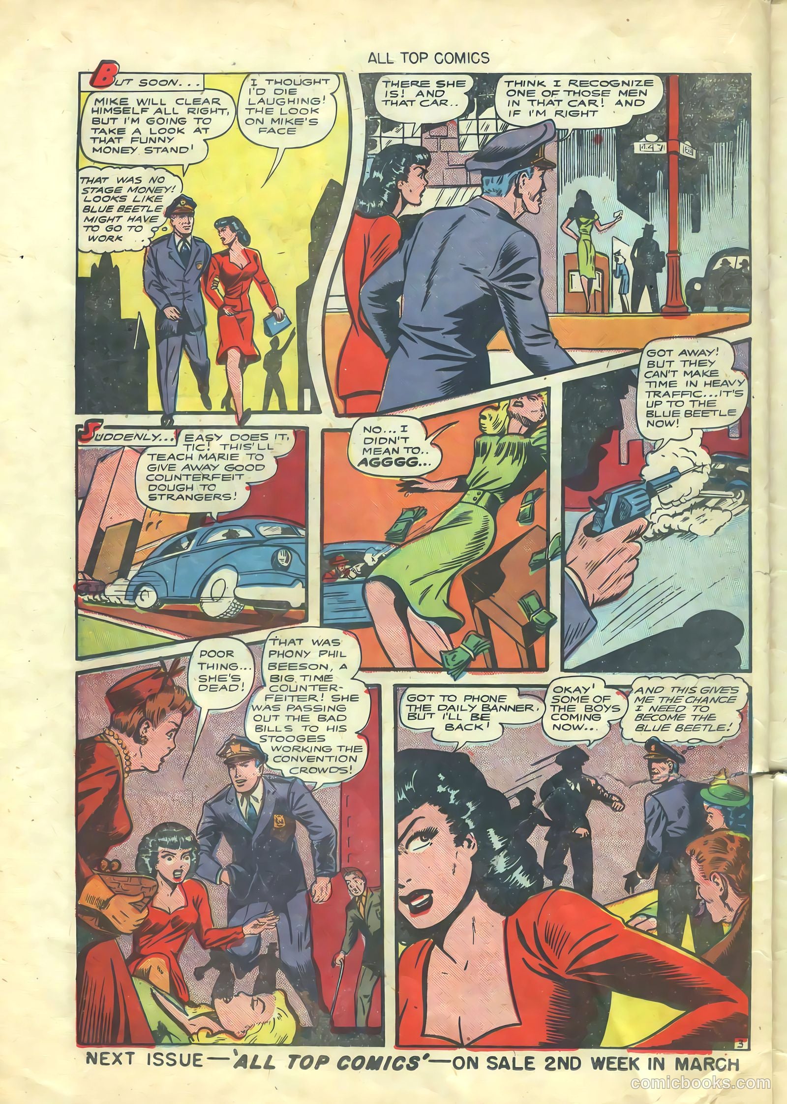 All Top Comics #10 (1948) — page 22 of 36