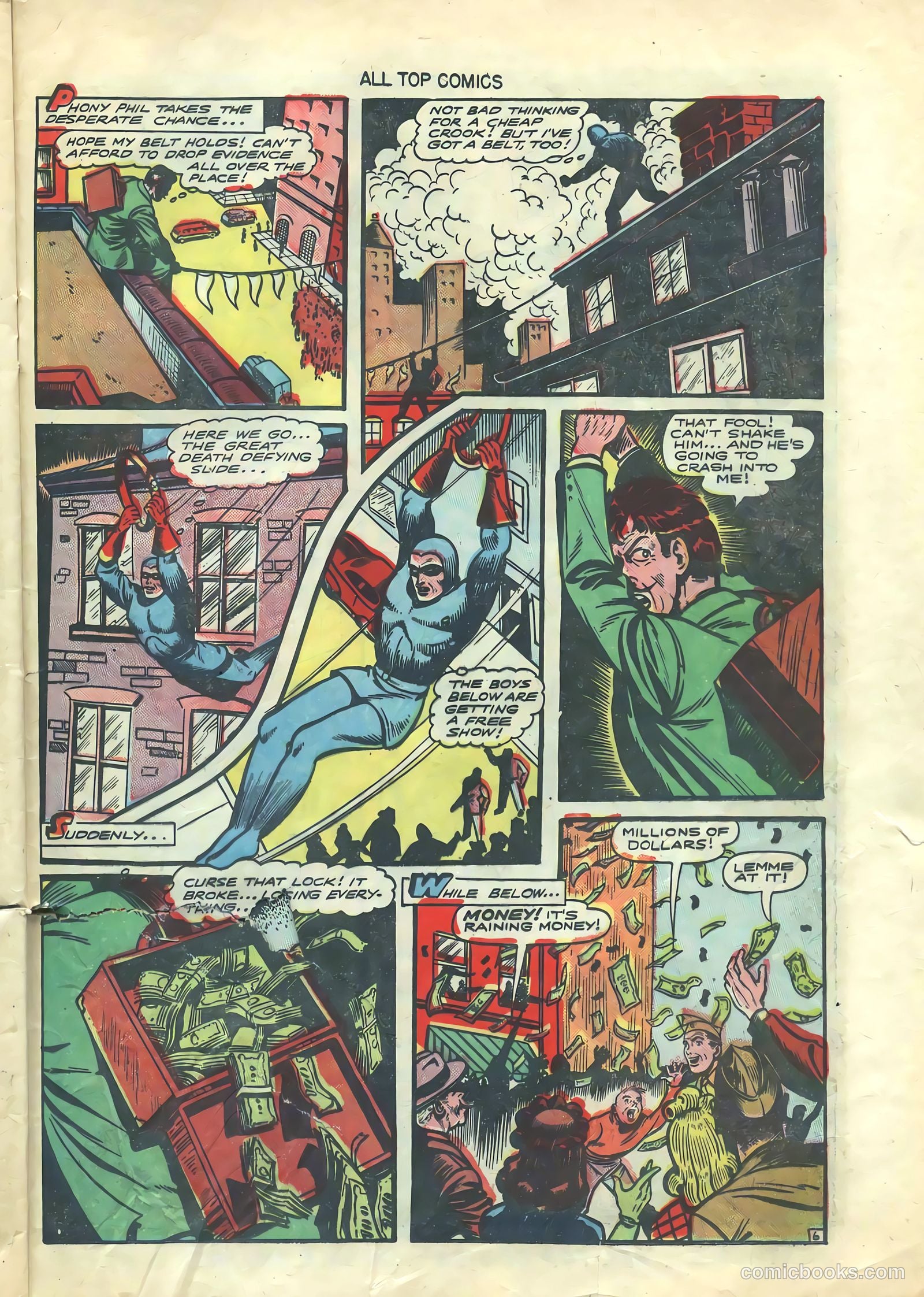 All Top Comics #10 (1948) — page 25 of 36
