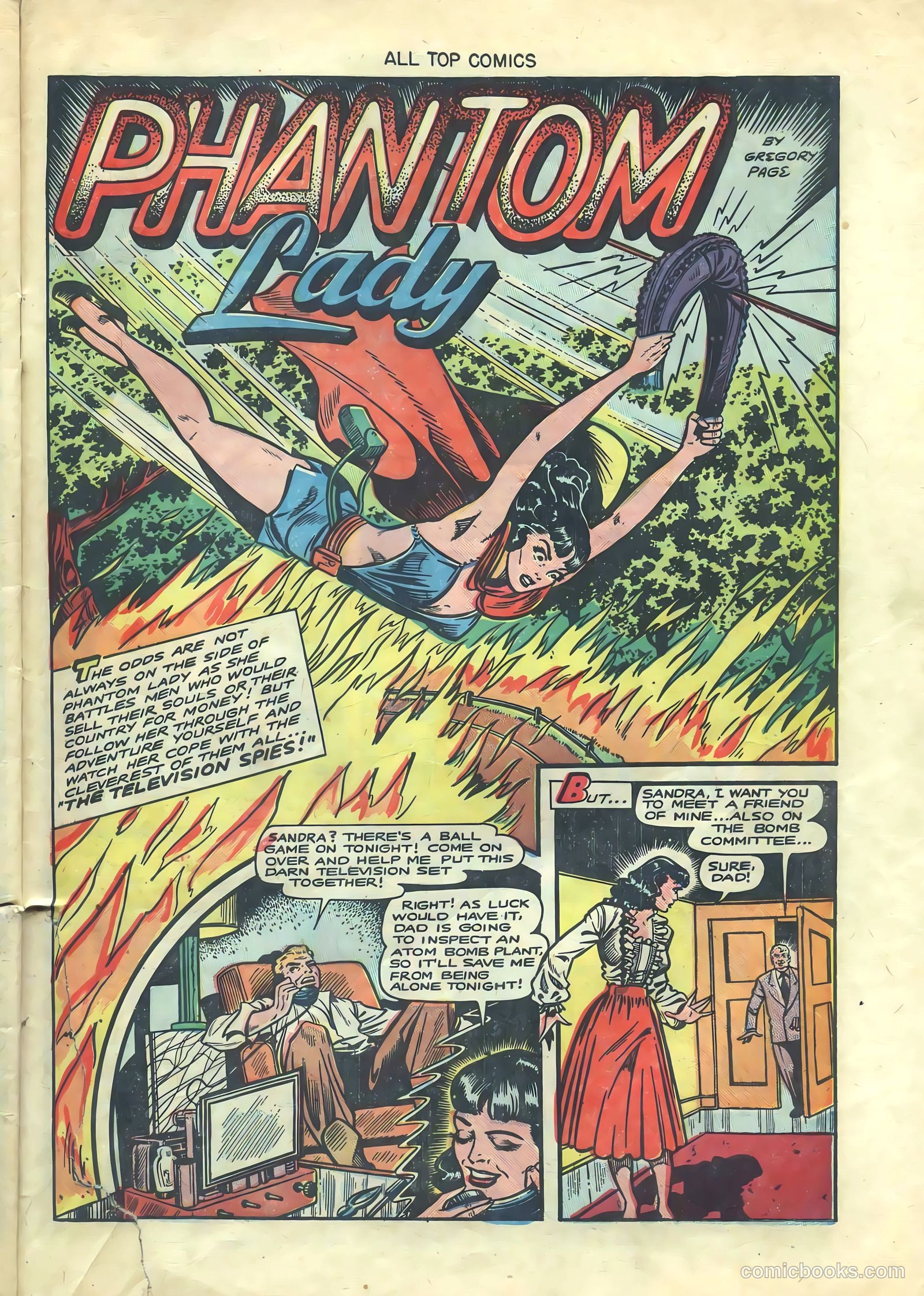 All Top Comics #10 (1948) — page 27 of 36