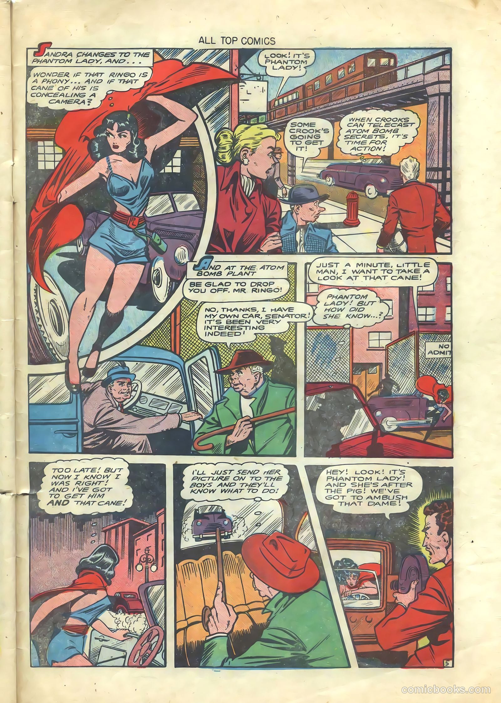 All Top Comics #10 (1948) — page 31 of 36