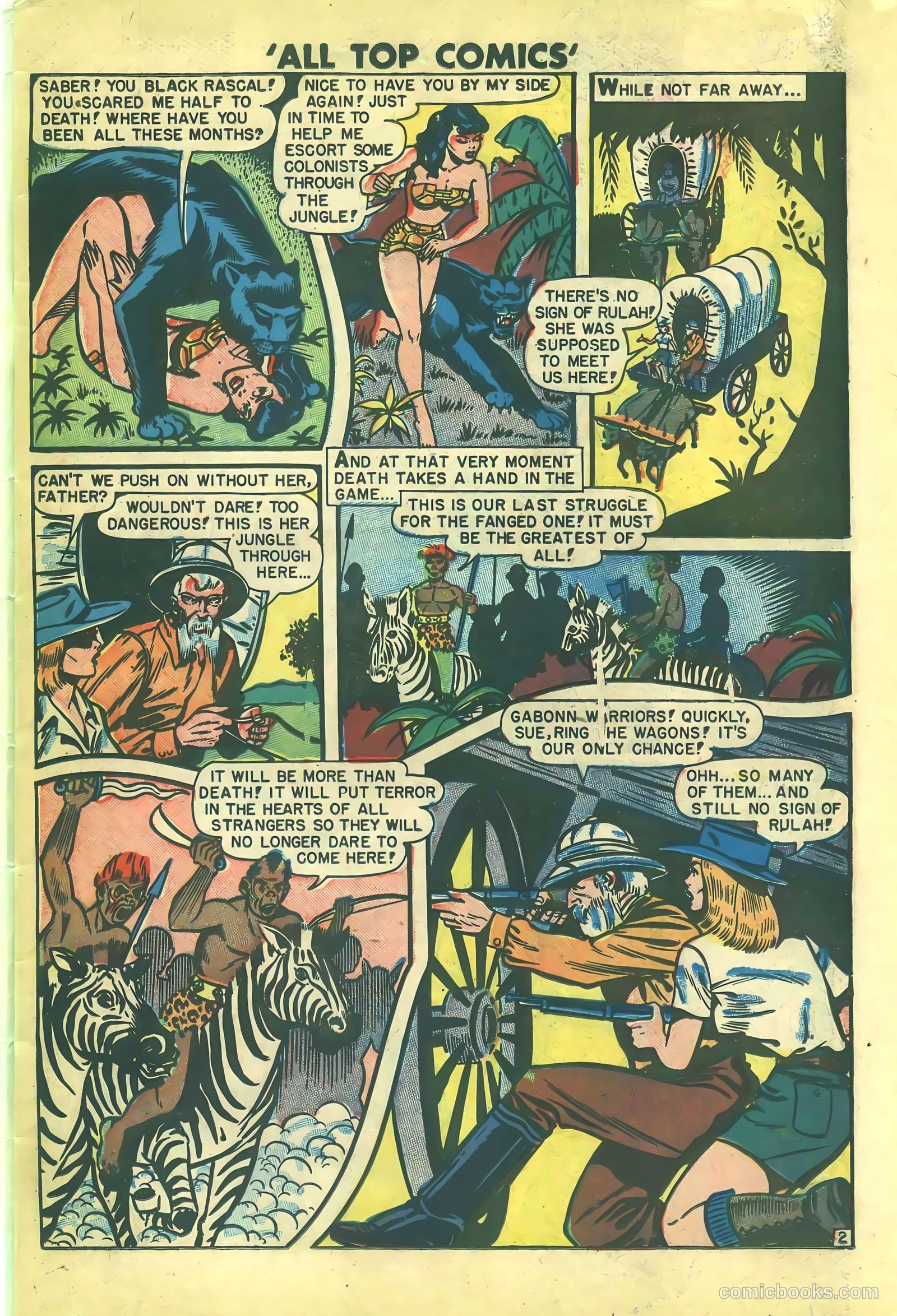 All Top Comics #11 (1948) — page 3 of 36