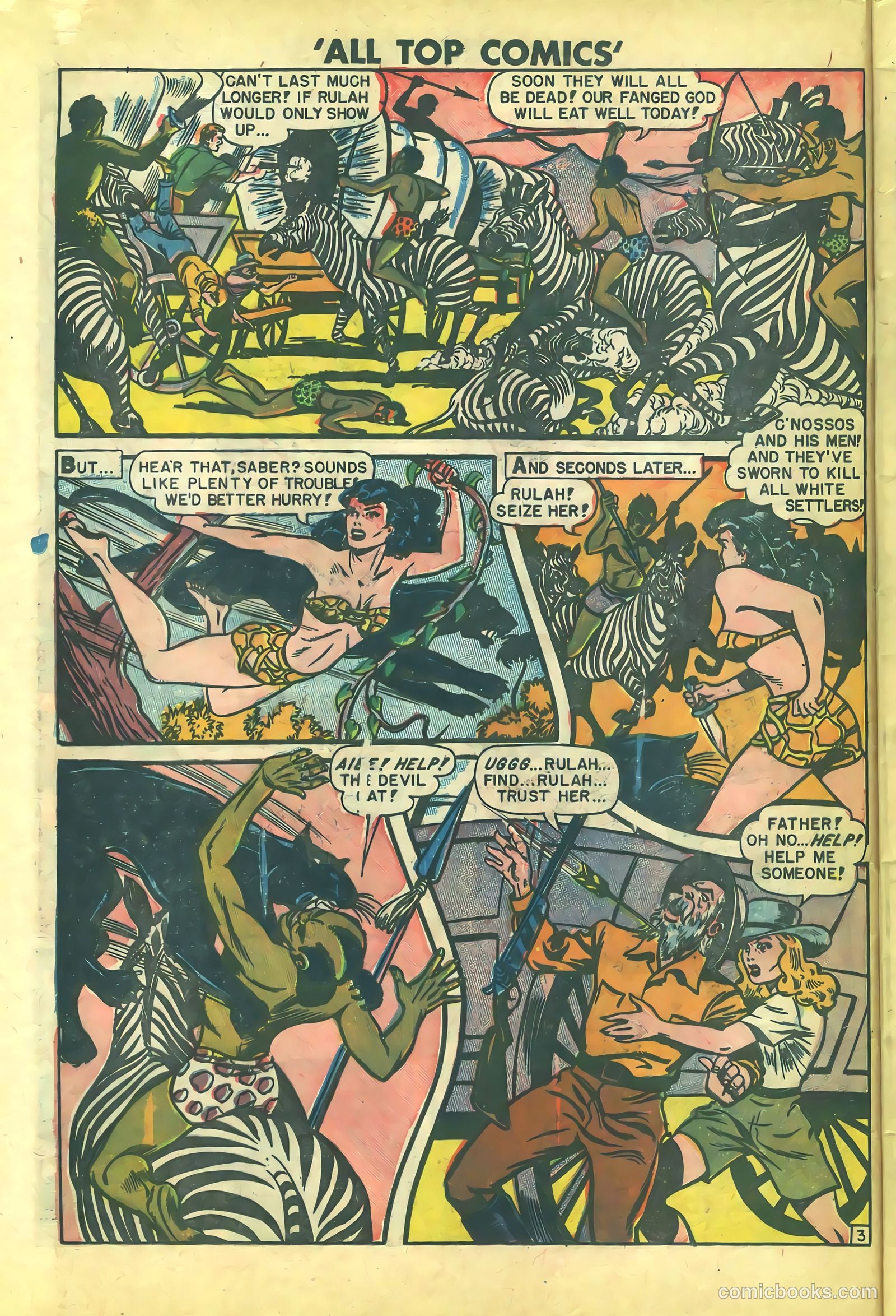 All Top Comics #11 (1948) — page 4 of 36