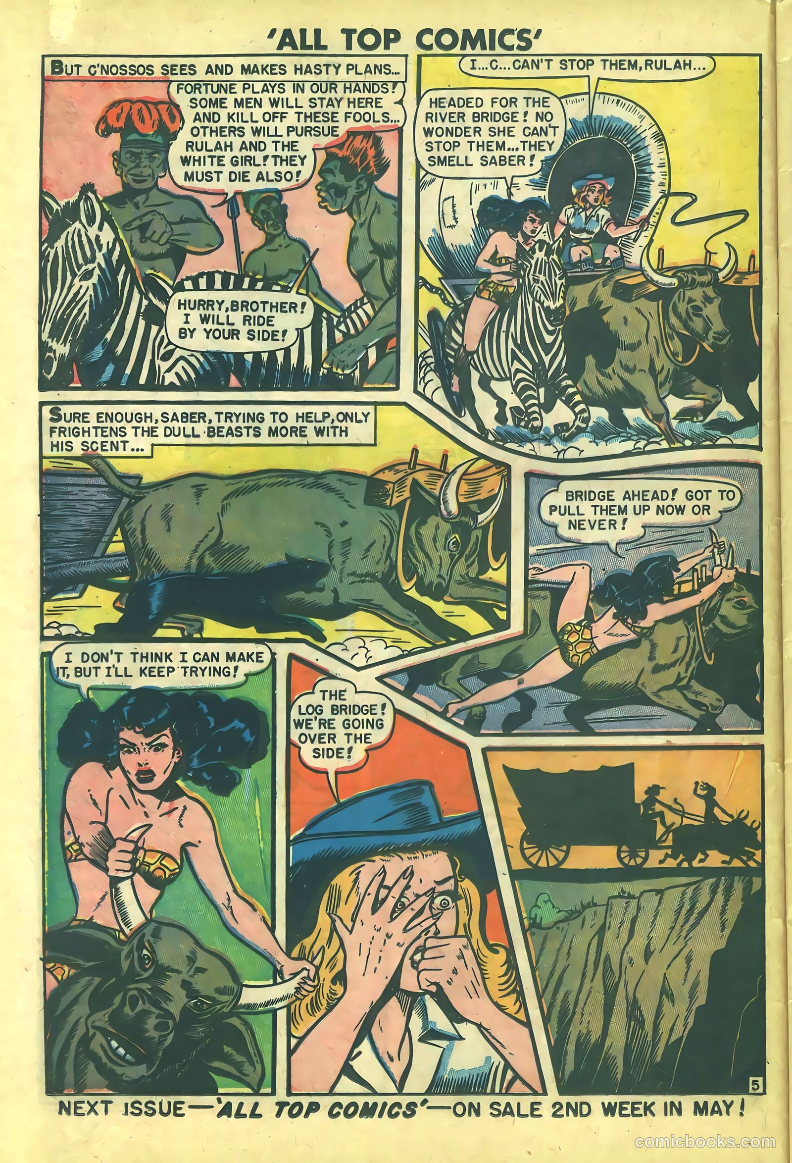 All Top Comics #11 (1948) — page 6 of 36