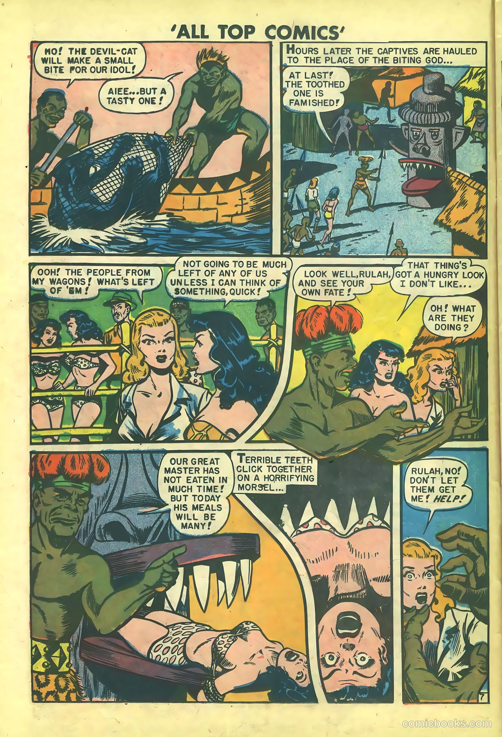 All Top Comics #11 (1948) — page 8 of 36