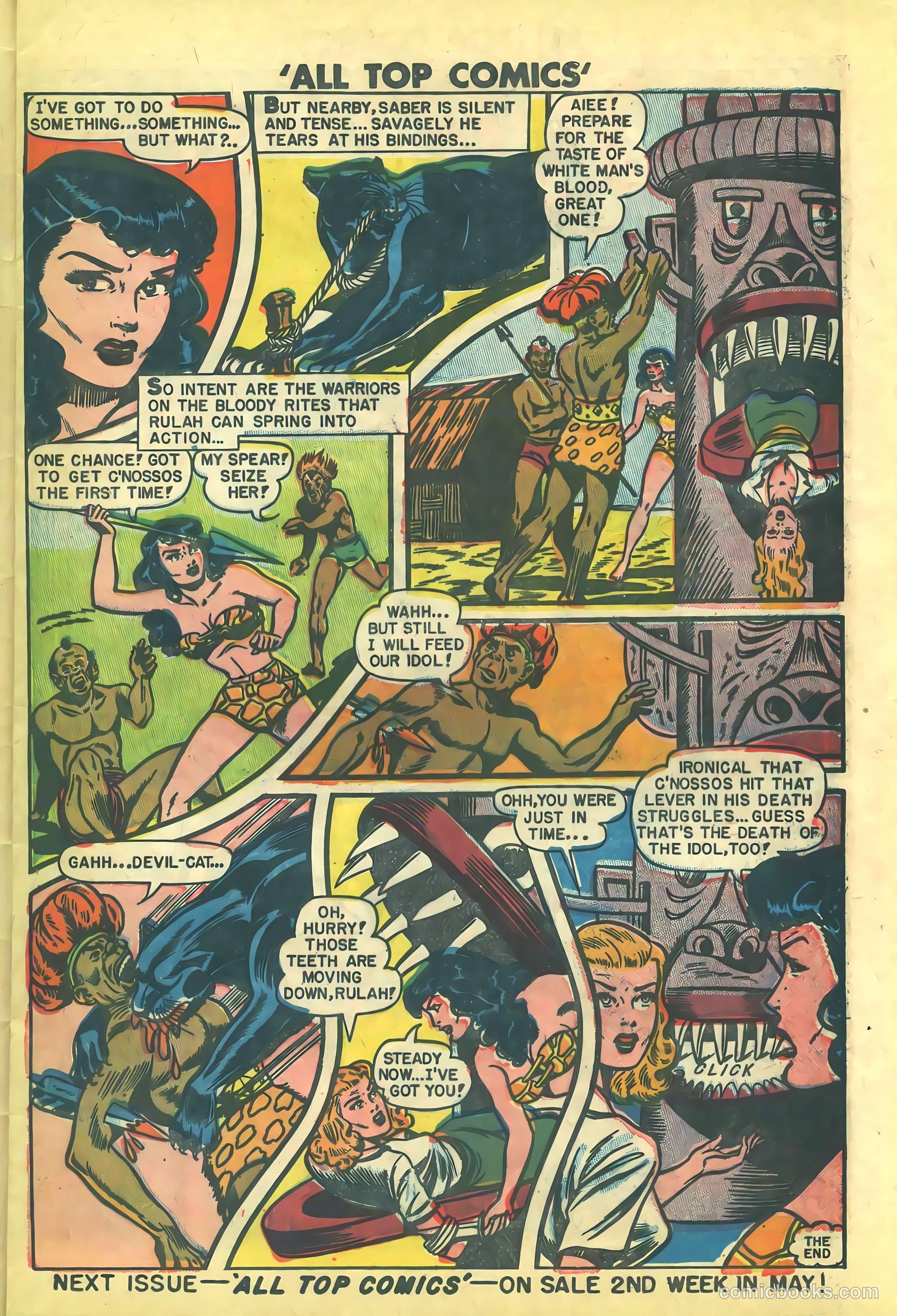All Top Comics #11 (1948) — page 9 of 36