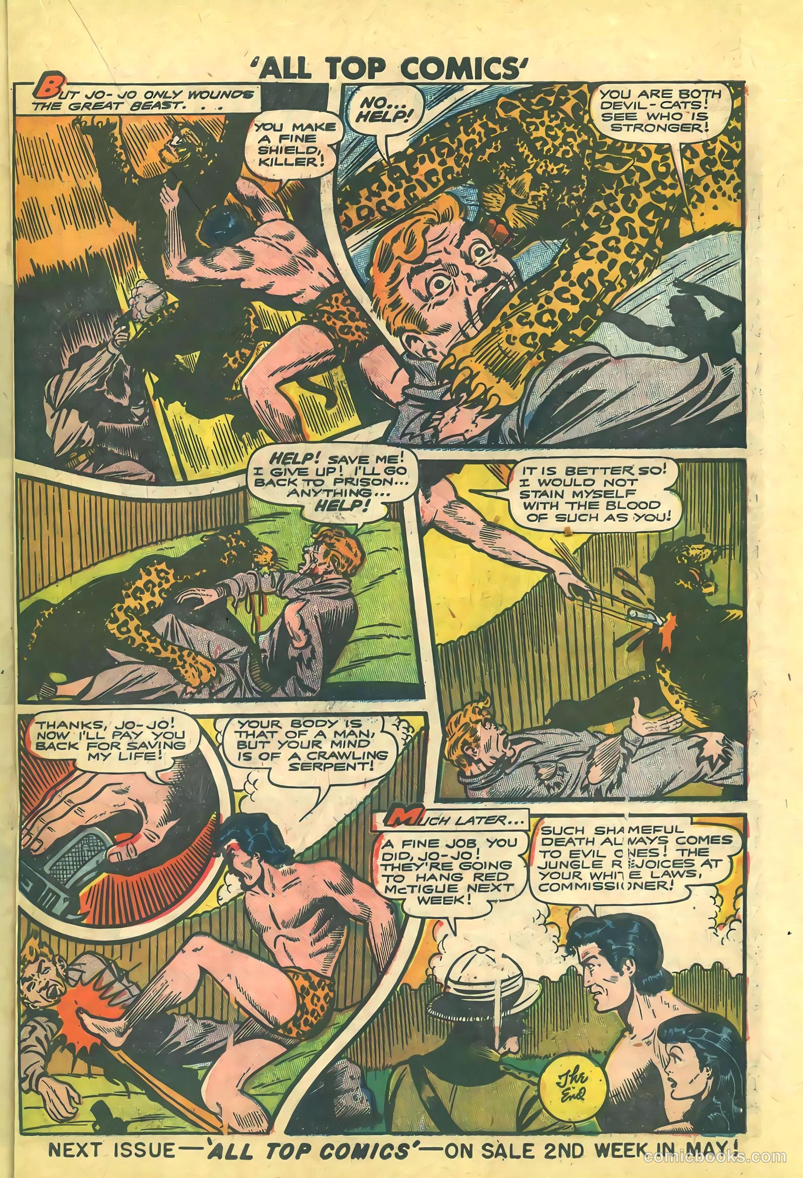 All Top Comics #11 (1948) — page 17 of 36
