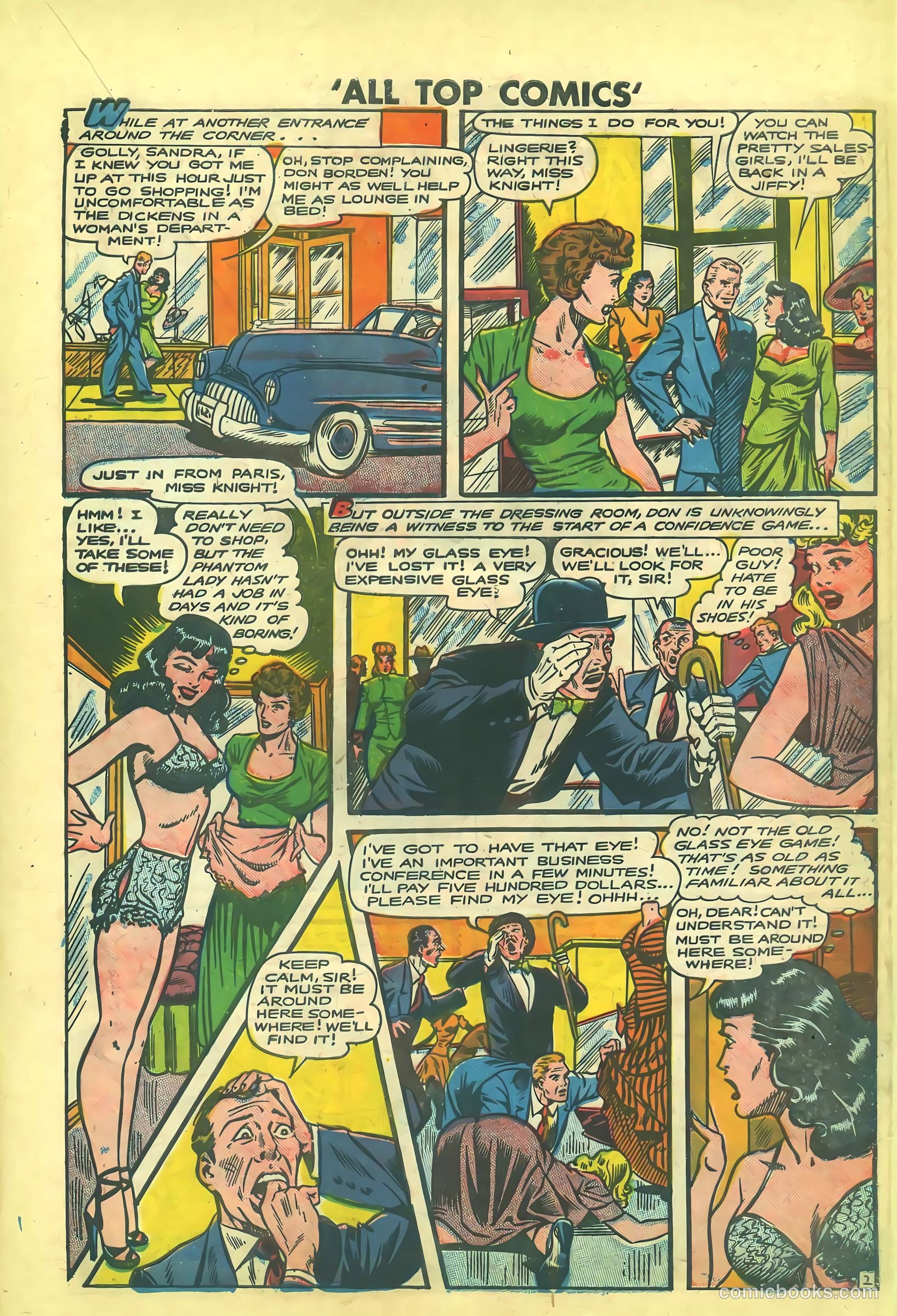All Top Comics #11 (1948) — page 21 of 36