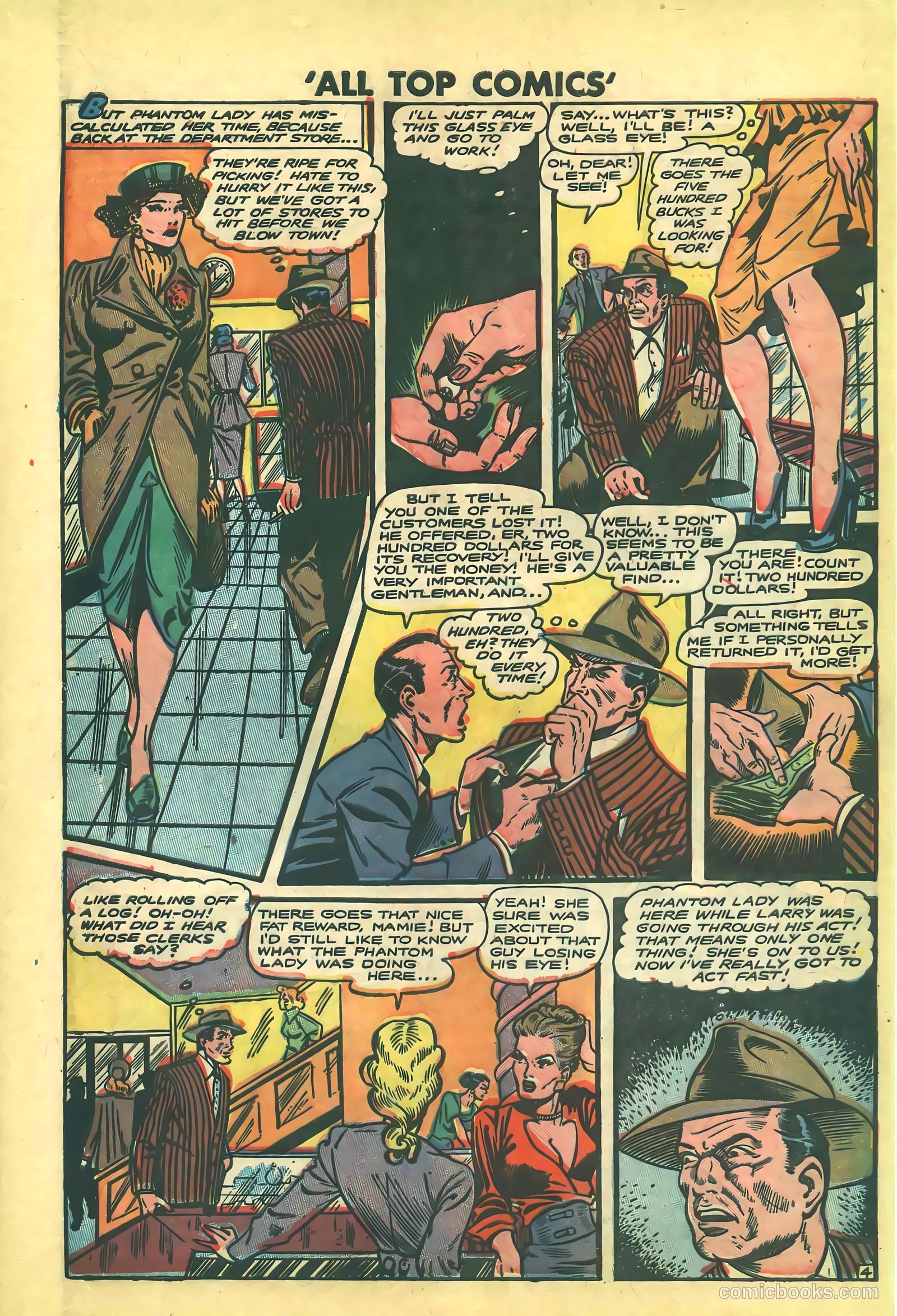 All Top Comics #11 (1948) — page 23 of 36
