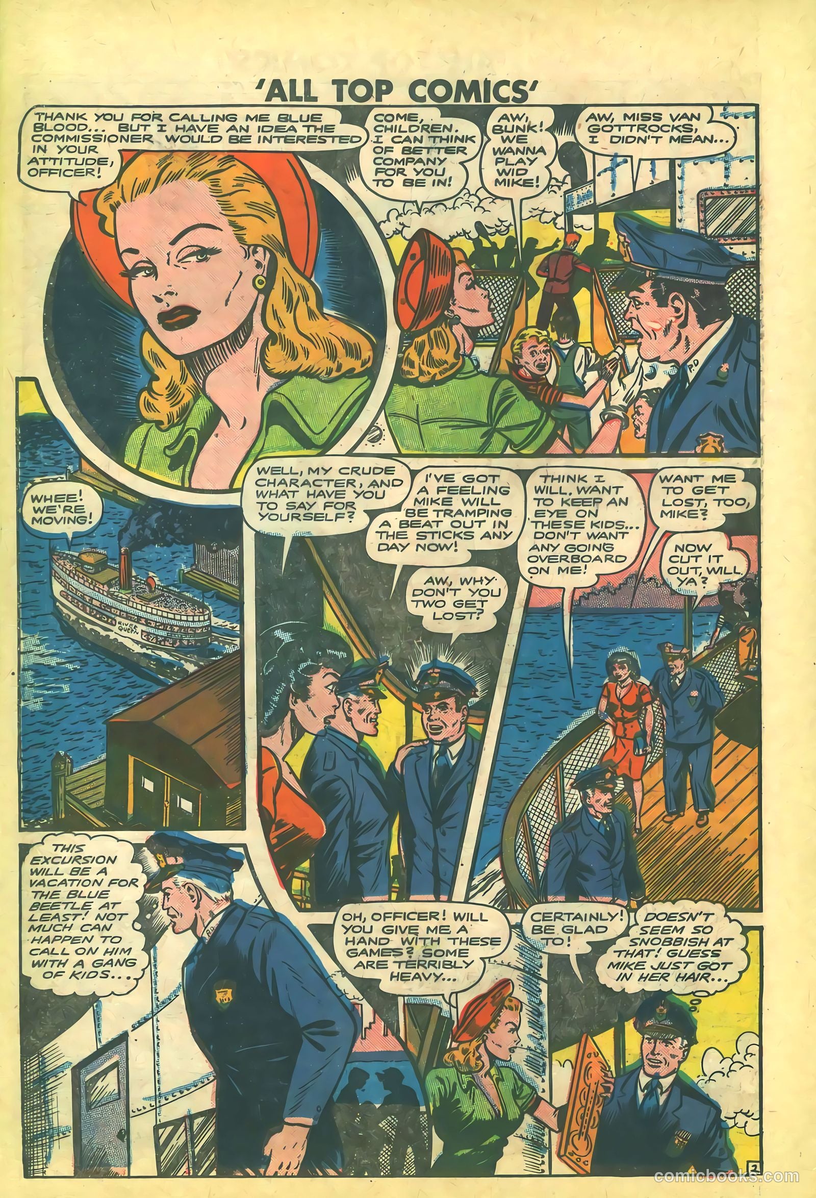 All Top Comics #11 (1948) — page 28 of 36
