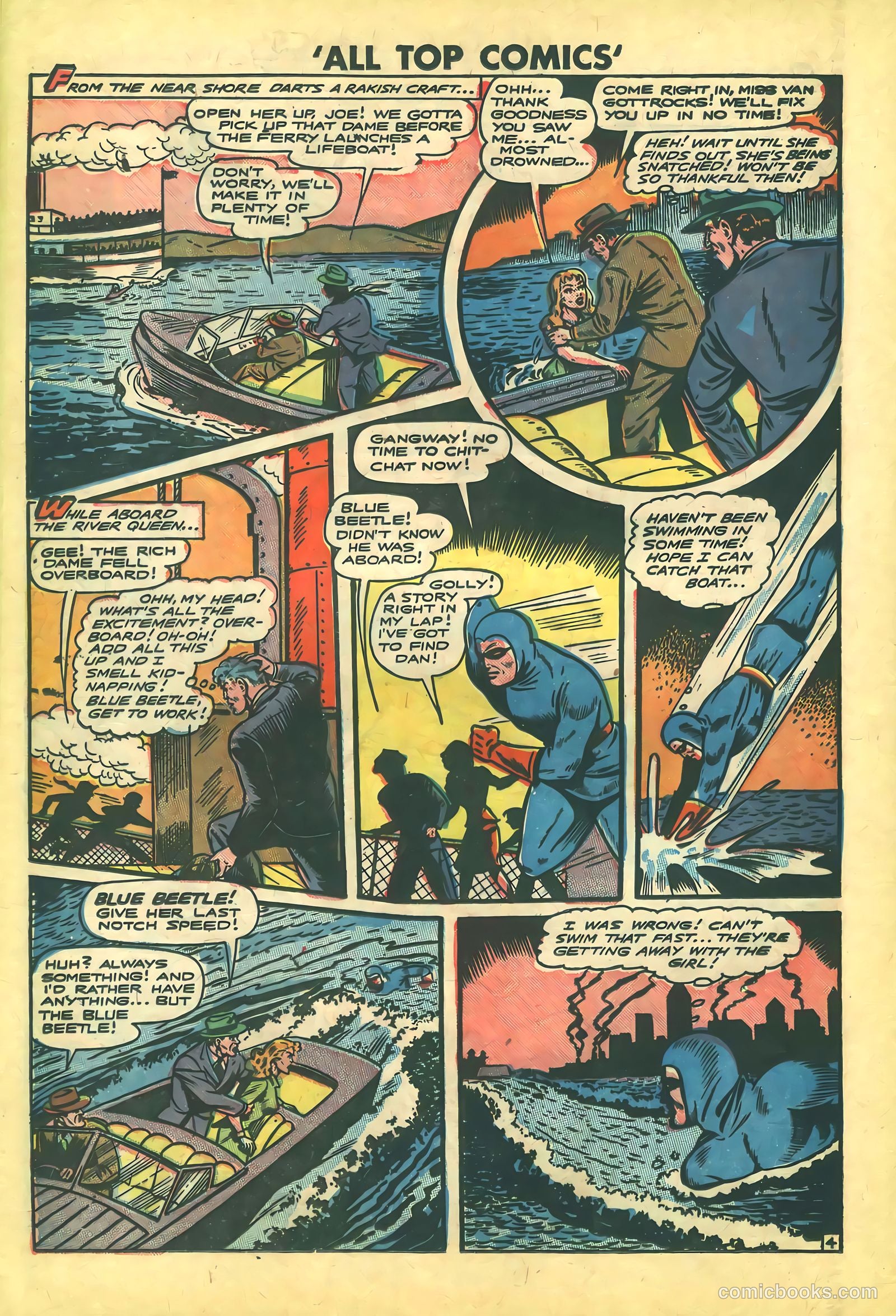 All Top Comics #11 (1948) — page 30 of 36