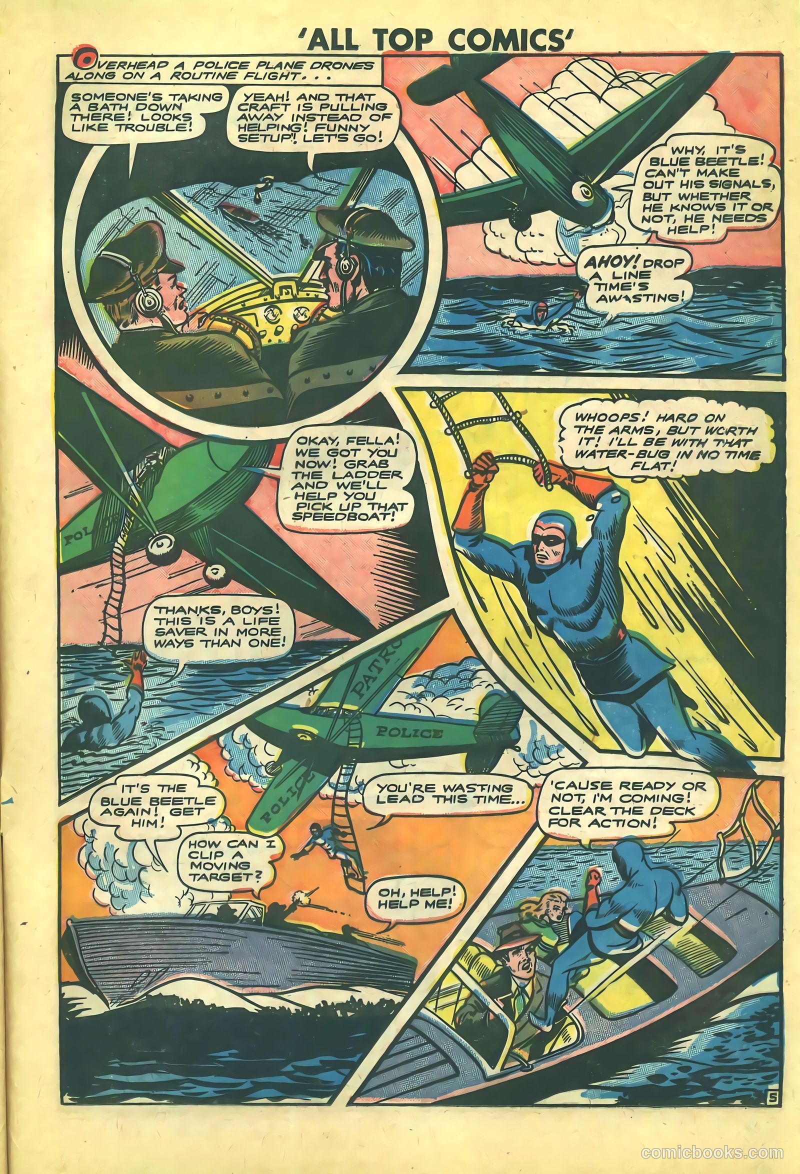 All Top Comics #11 (1948) — page 31 of 36