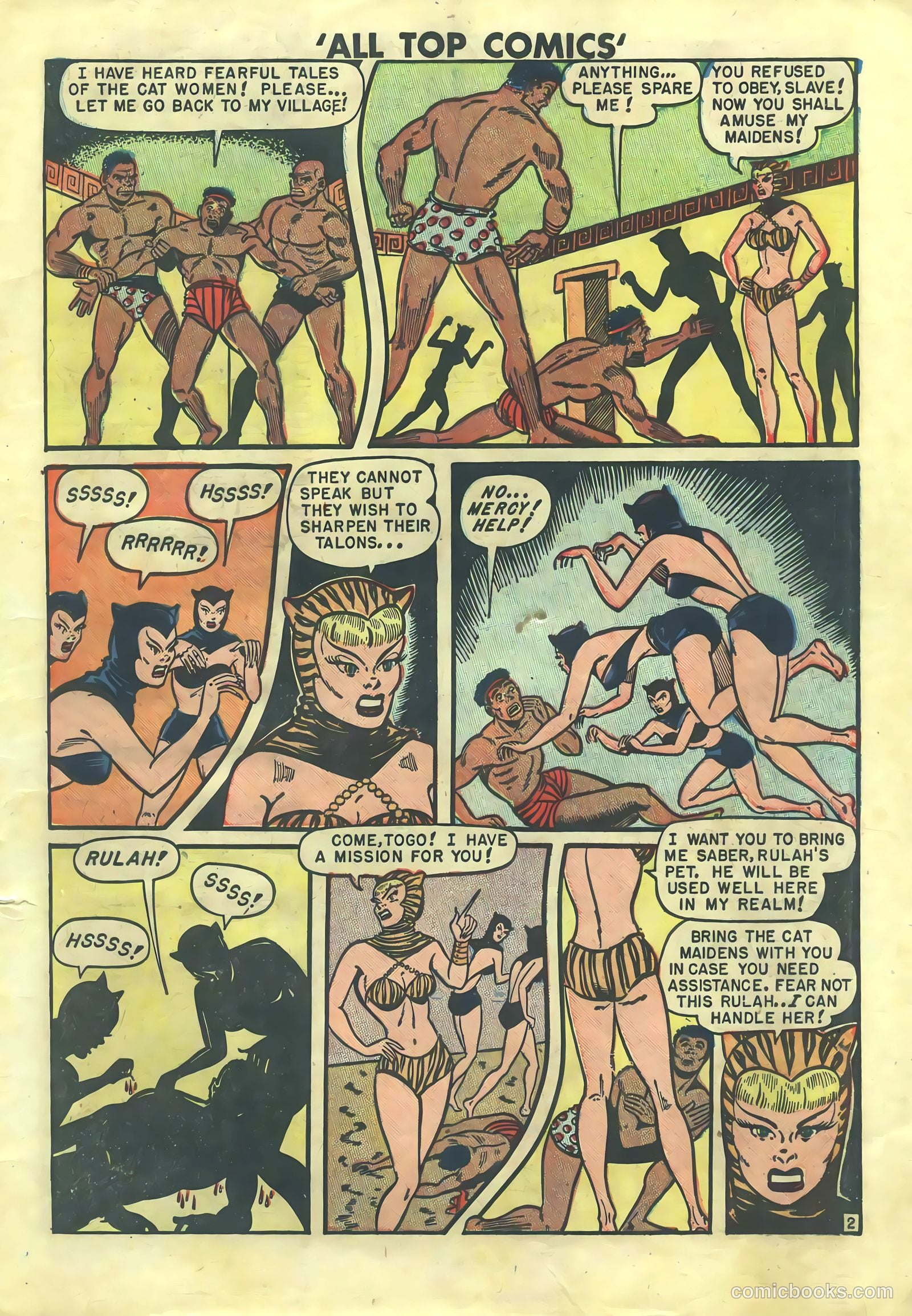 All Top Comics #12 (1948) — page 3 of 36