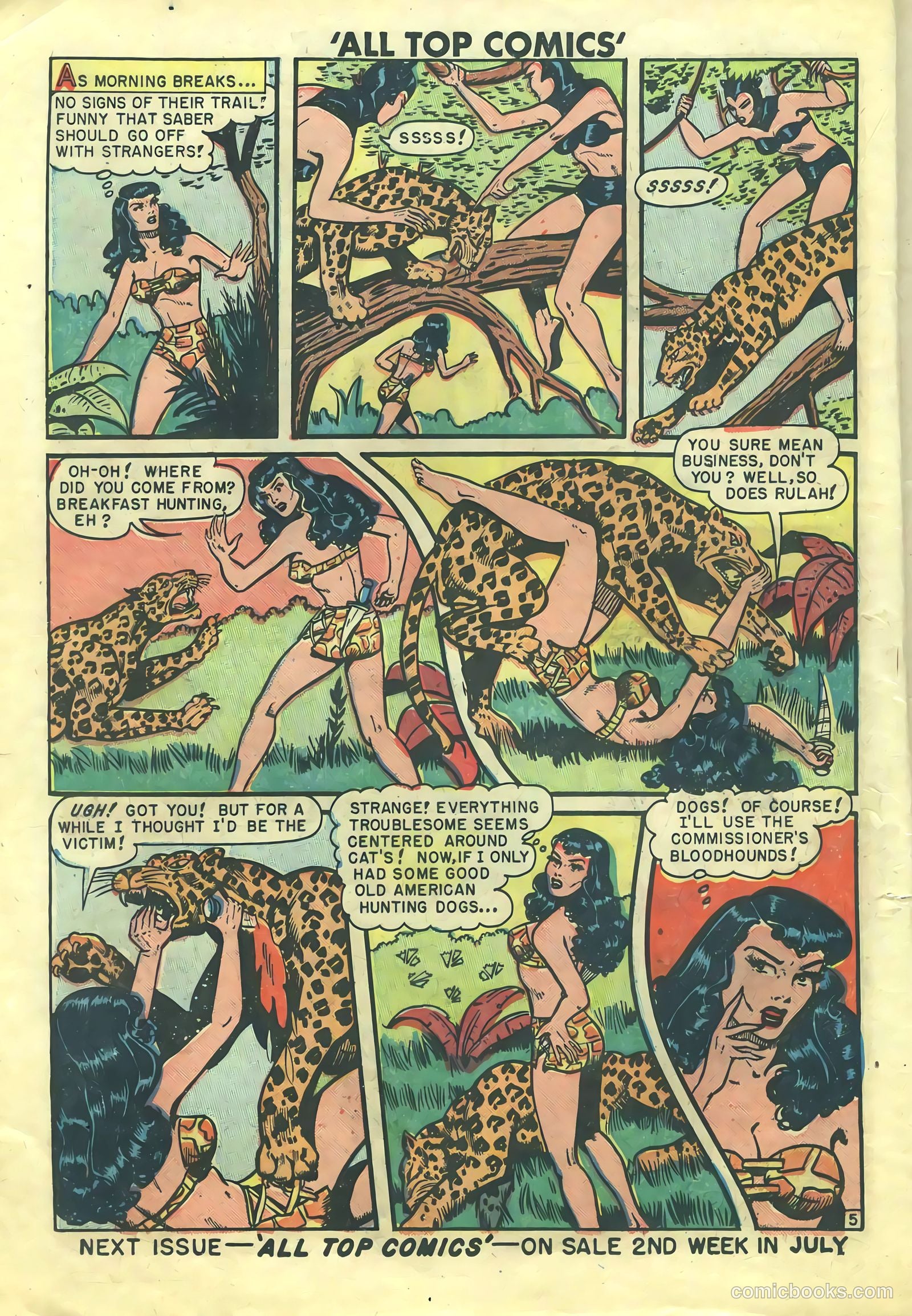 All Top Comics #12 (1948) — page 6 of 36