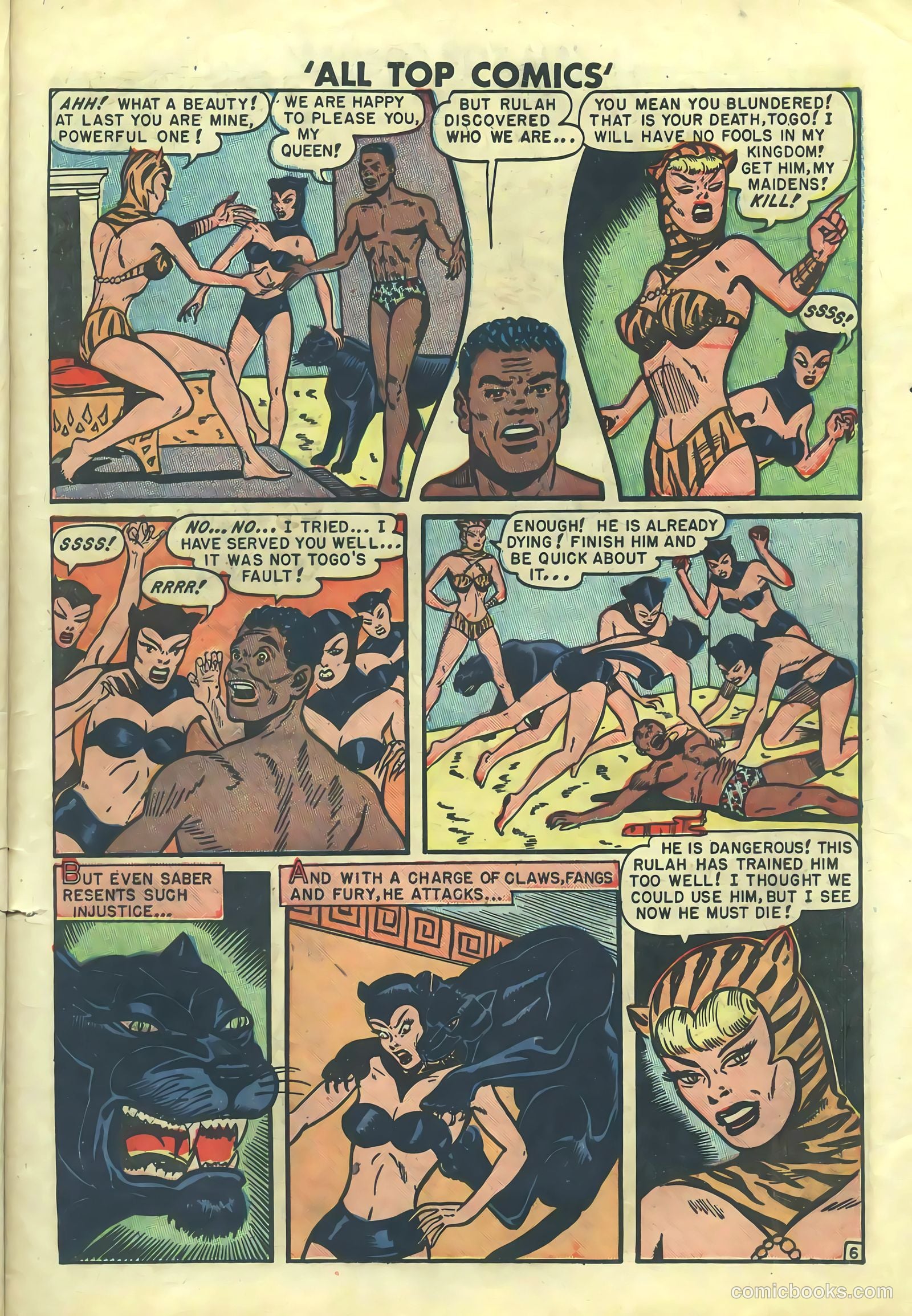 All Top Comics #12 (1948) — page 7 of 36