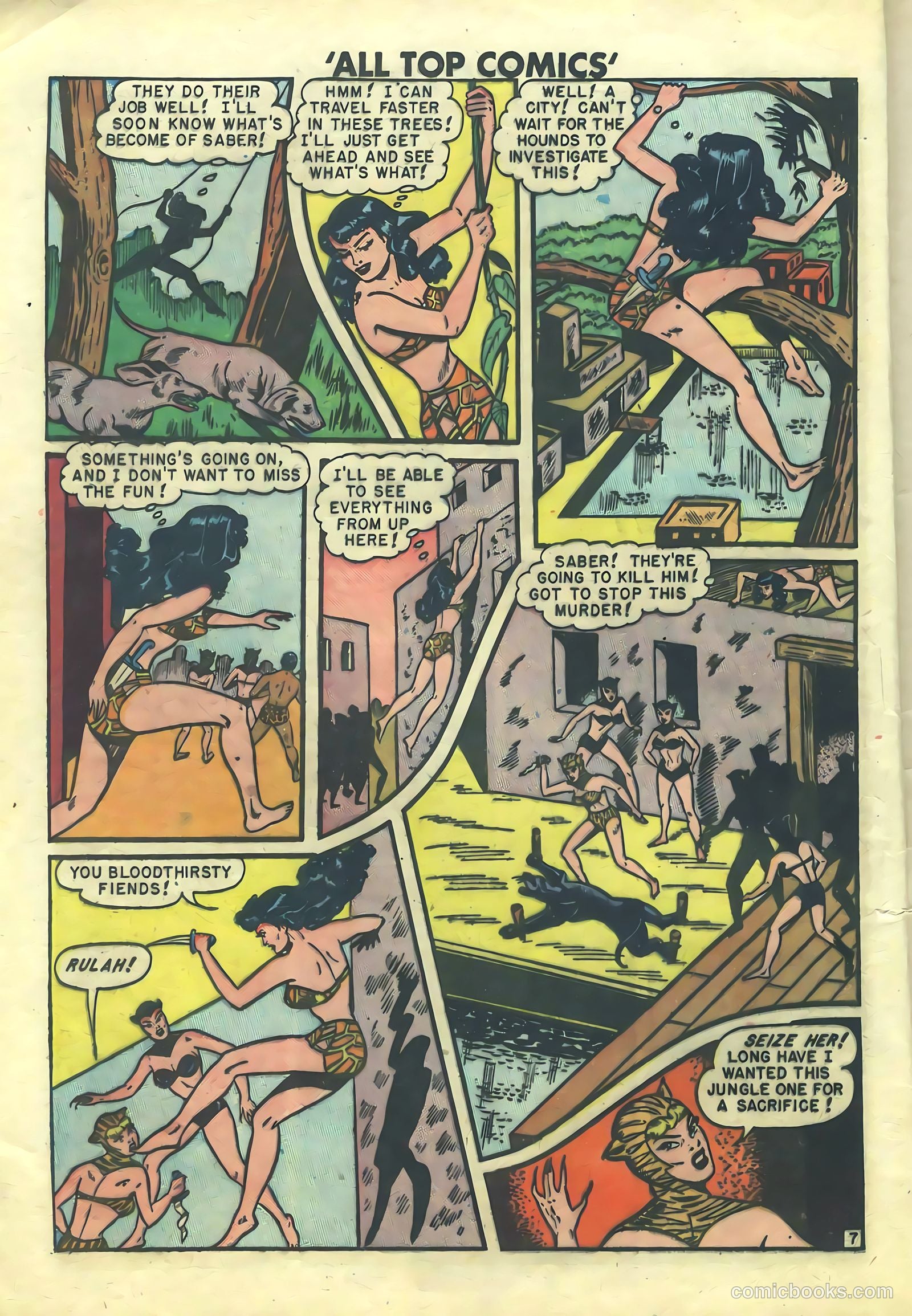 All Top Comics #12 (1948) — page 8 of 36