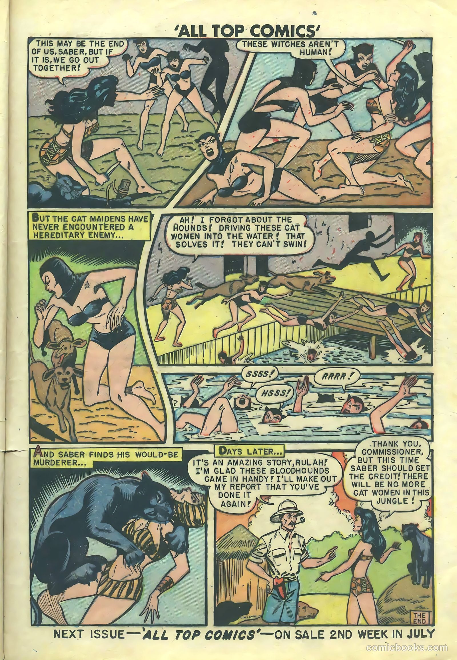 All Top Comics #12 (1948) — page 9 of 36