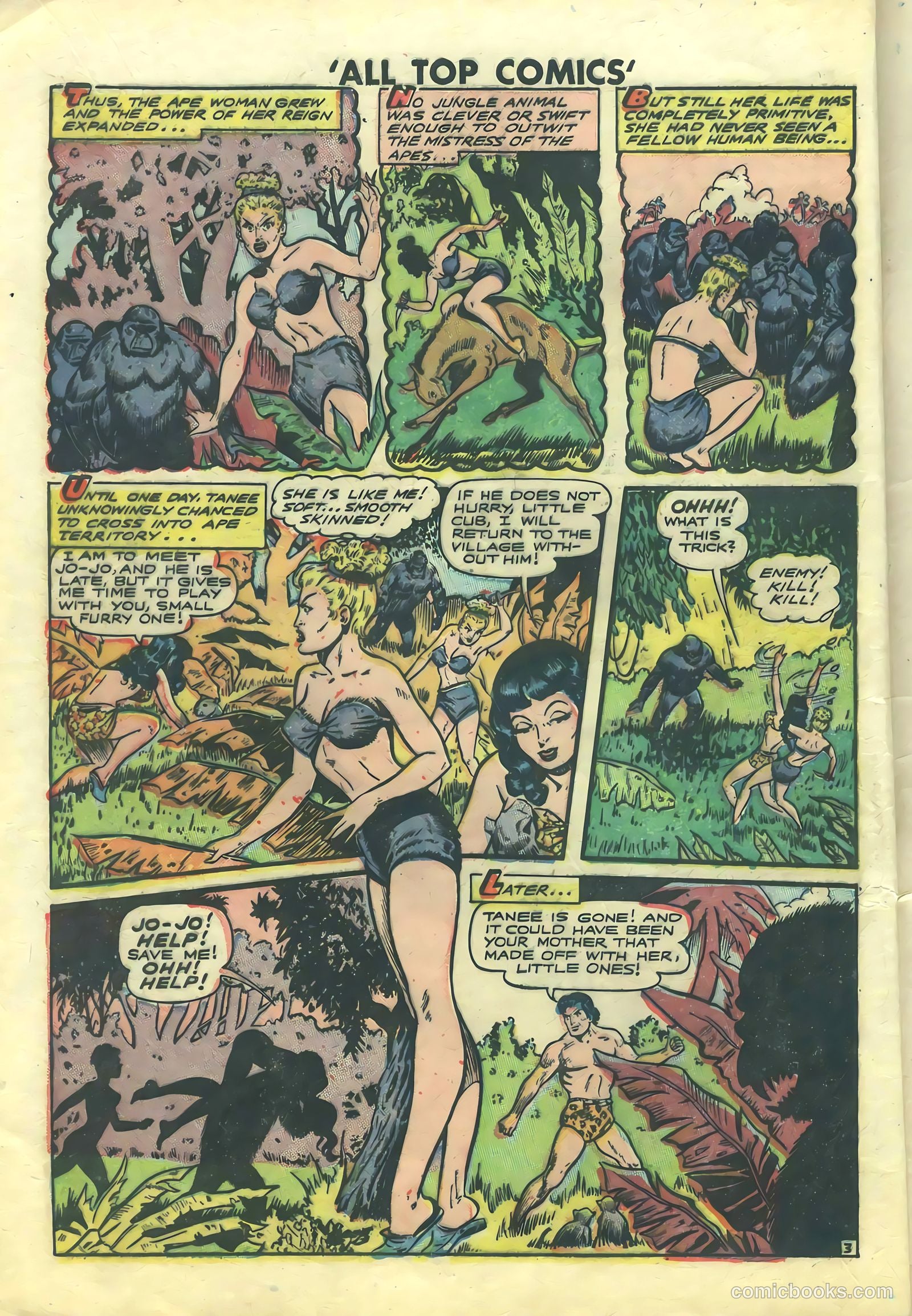 All Top Comics #12 (1948) — page 12 of 36