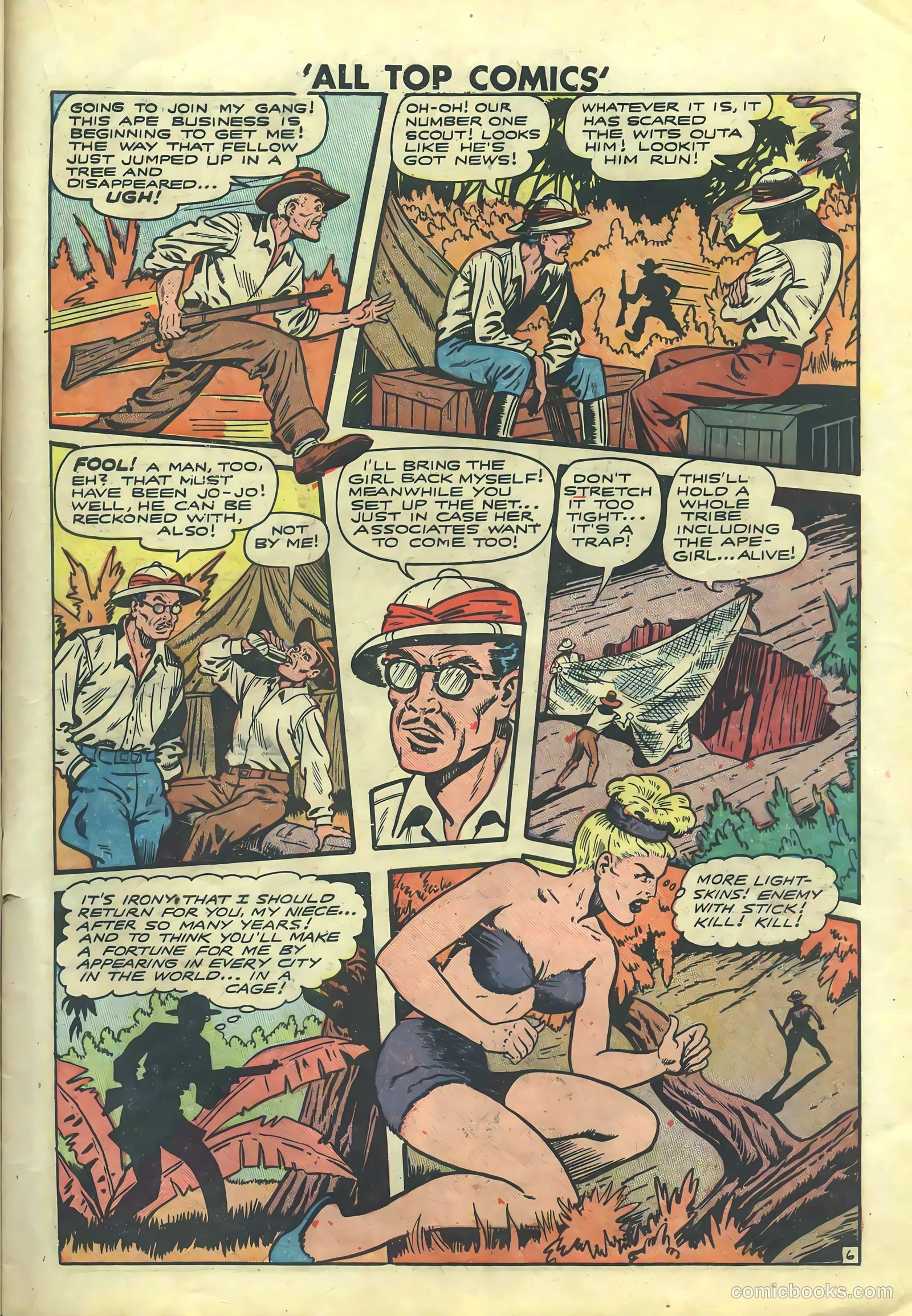 All Top Comics #12 (1948) — page 15 of 36