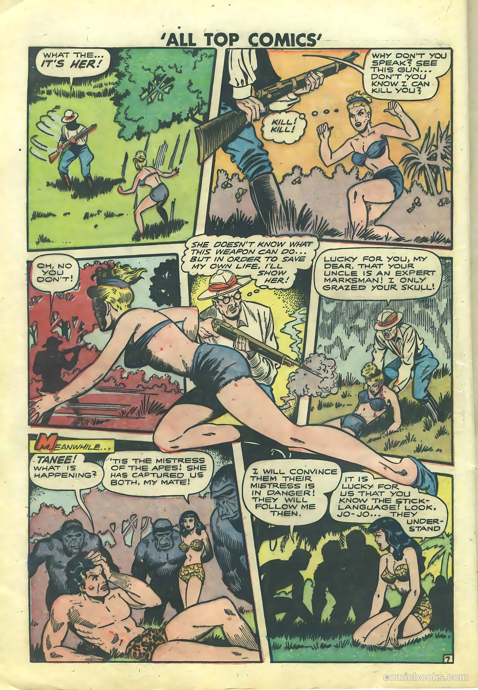 All Top Comics #12 (1948) — page 16 of 36