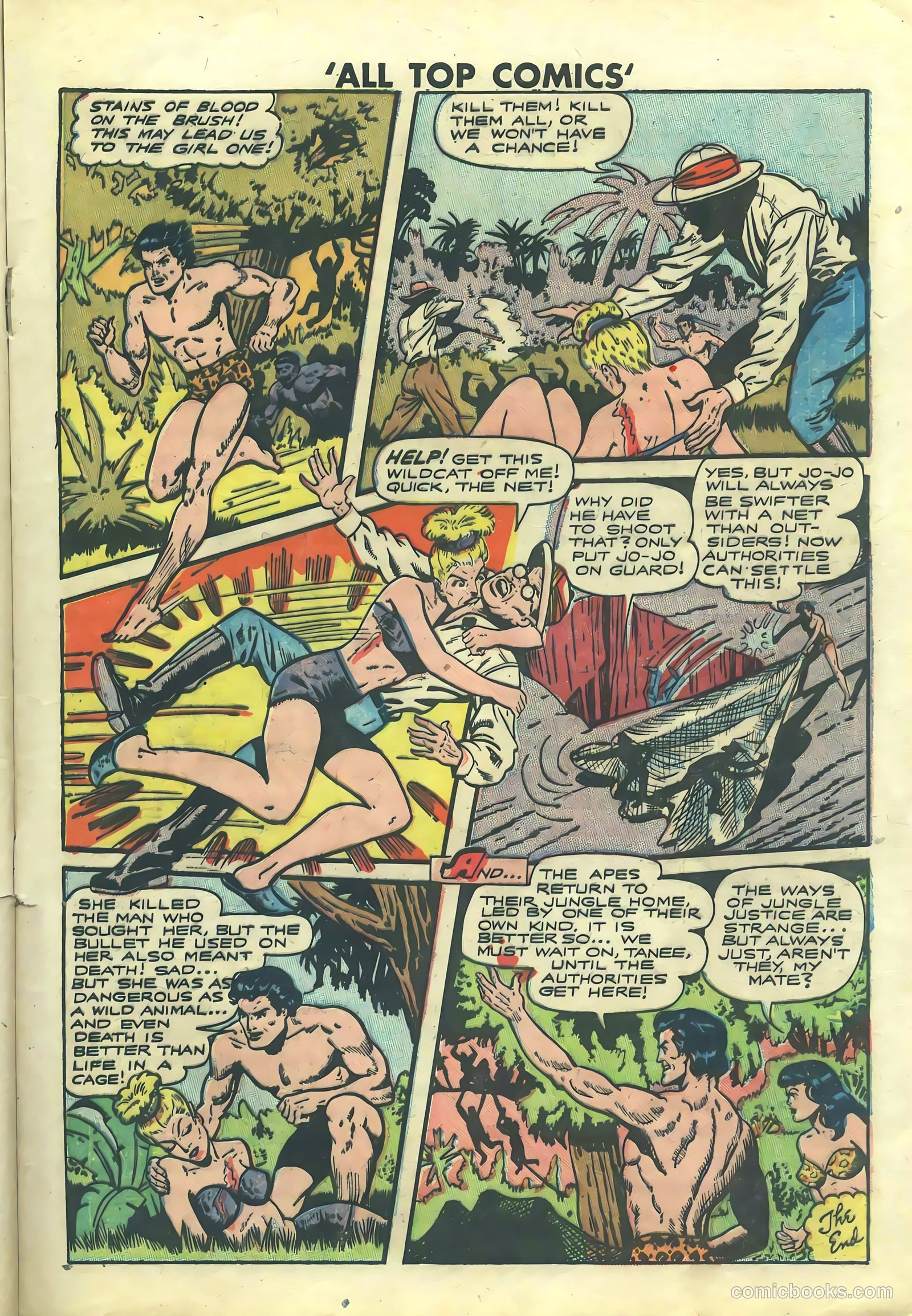 All Top Comics #12 (1948) — page 17 of 36