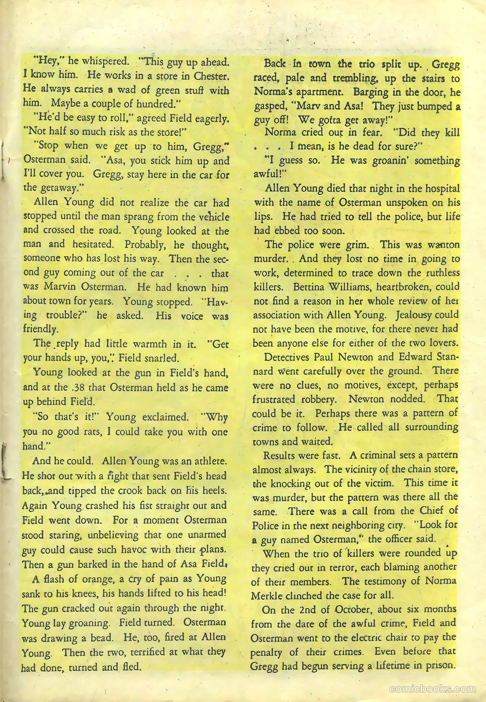 All Top Comics #12 (1948) — page 19 of 36