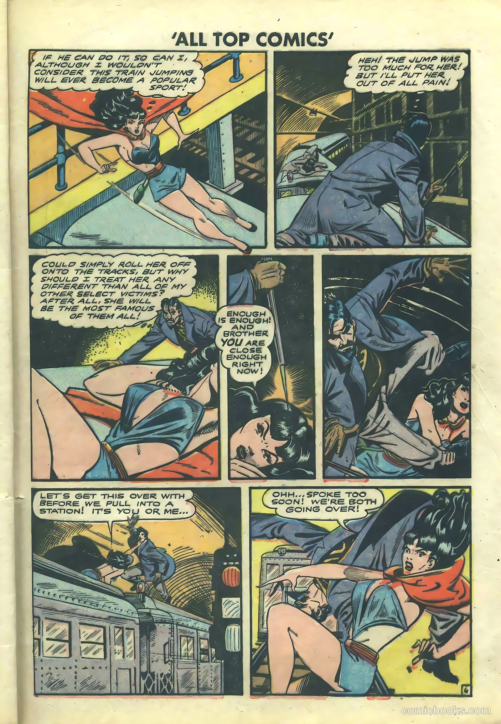 All Top Comics #12 (1948) — page 25 of 36