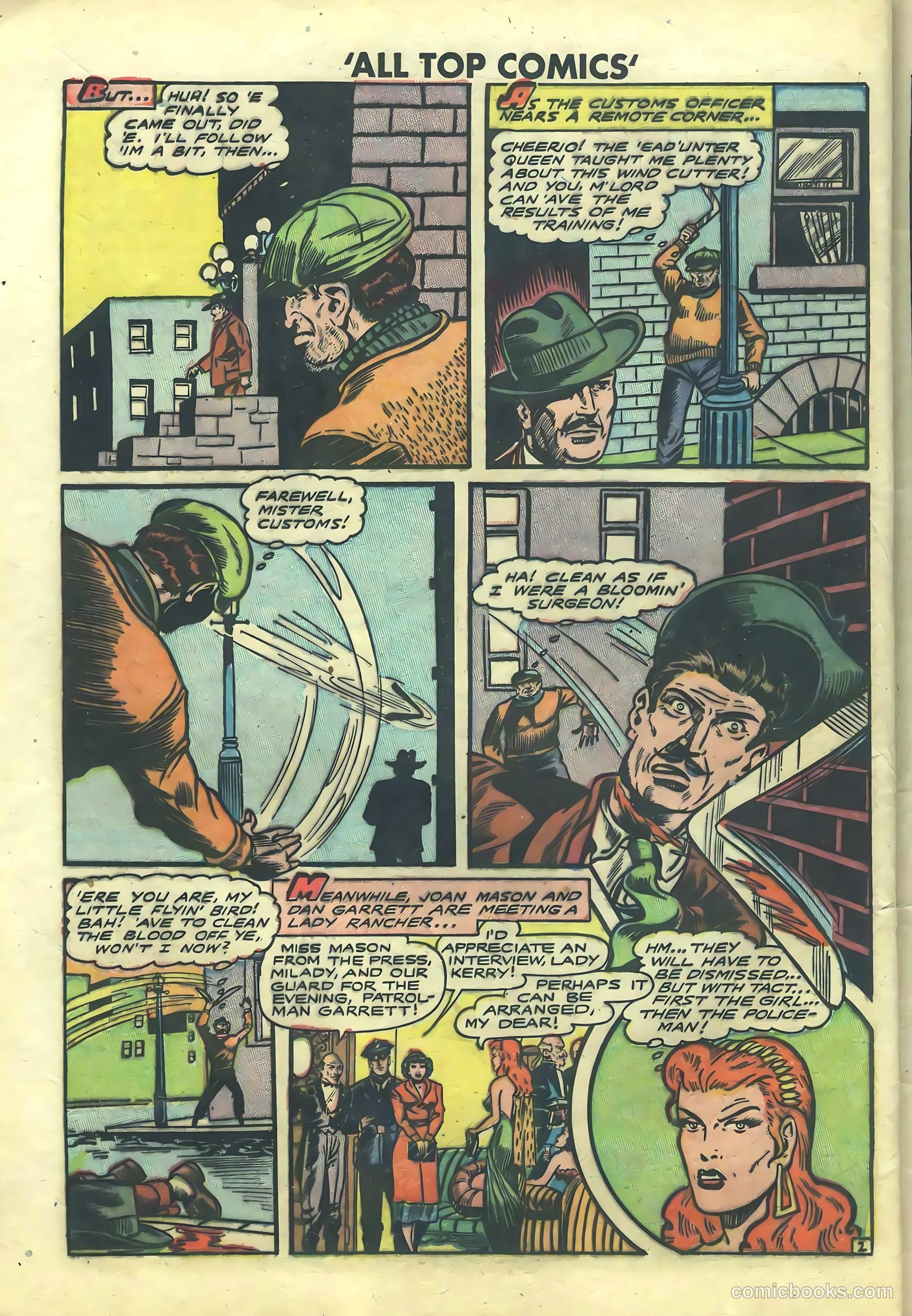 All Top Comics #12 (1948) — page 28 of 36