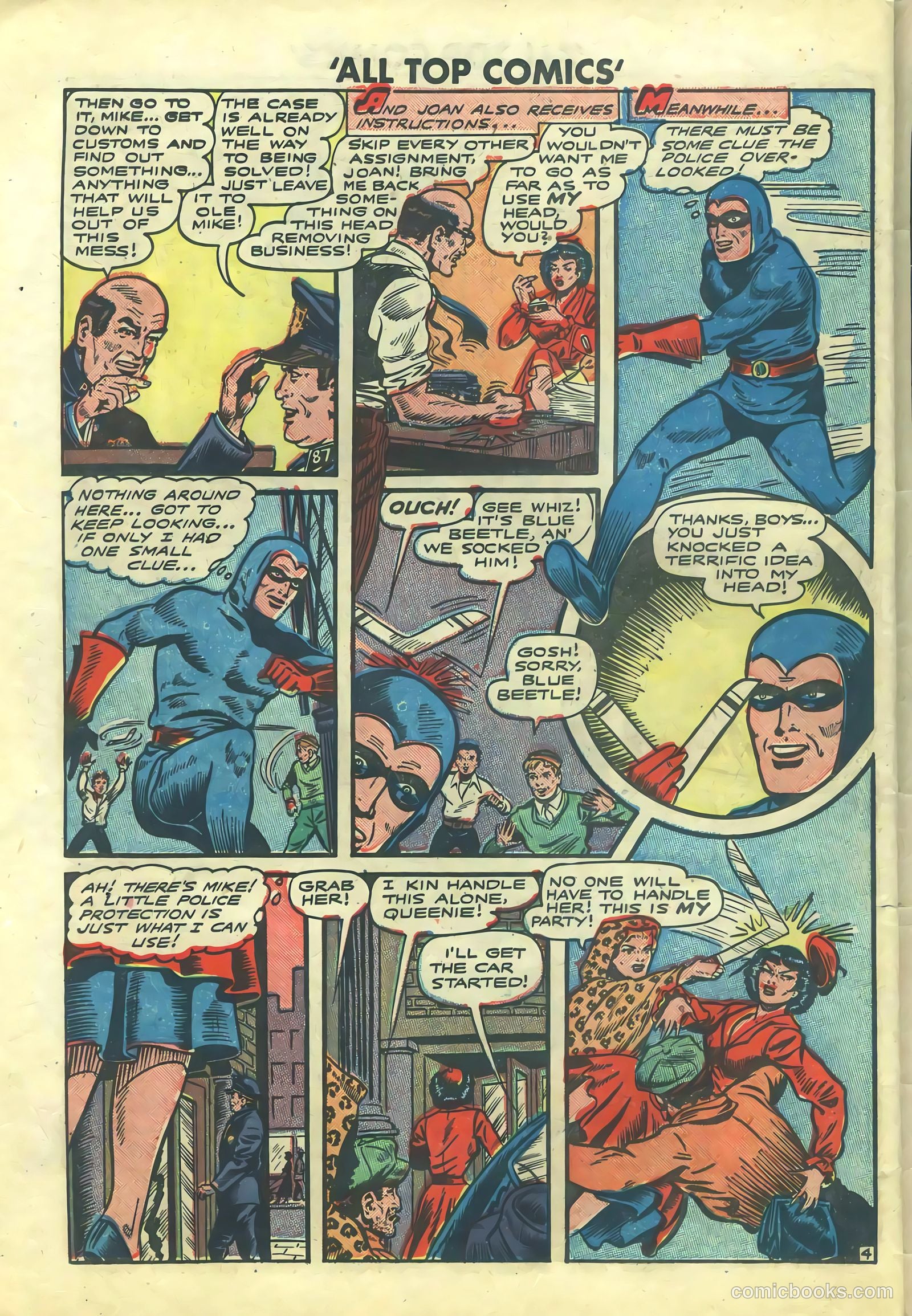 All Top Comics #12 (1948) — page 30 of 36
