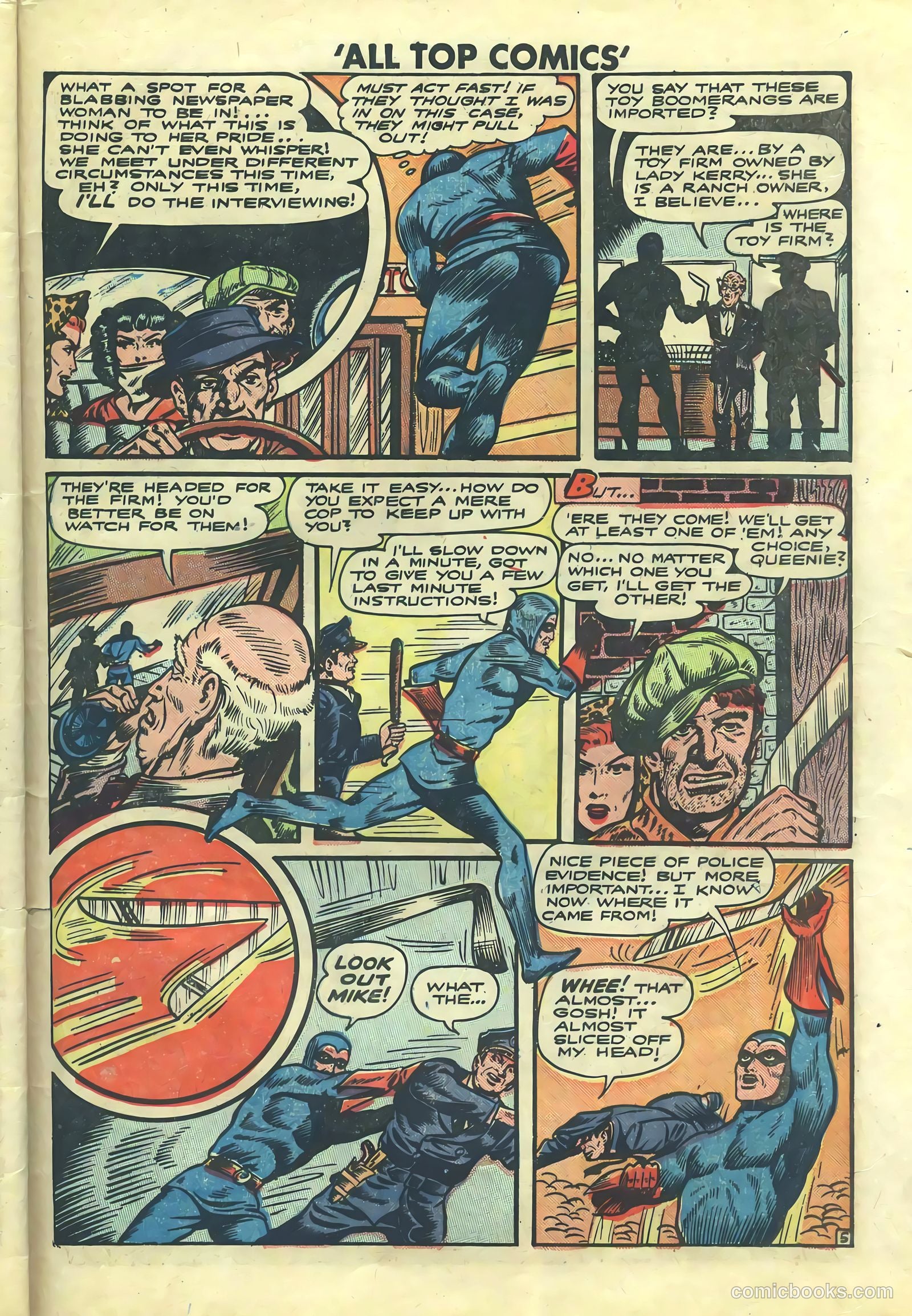 All Top Comics #12 (1948) — page 31 of 36