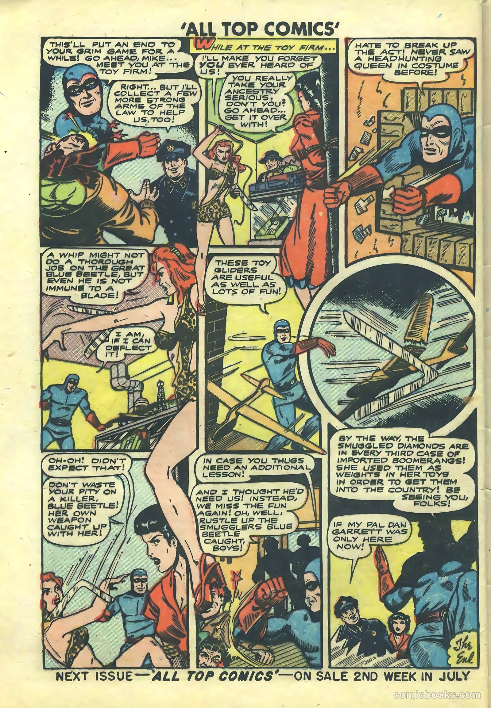 All Top Comics #12 (1948) — page 32 of 36