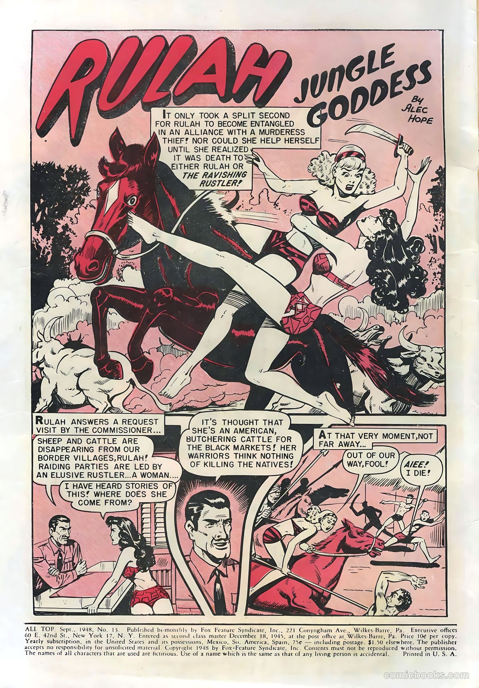 All Top Comics #13 (1948) — page 2 of 36