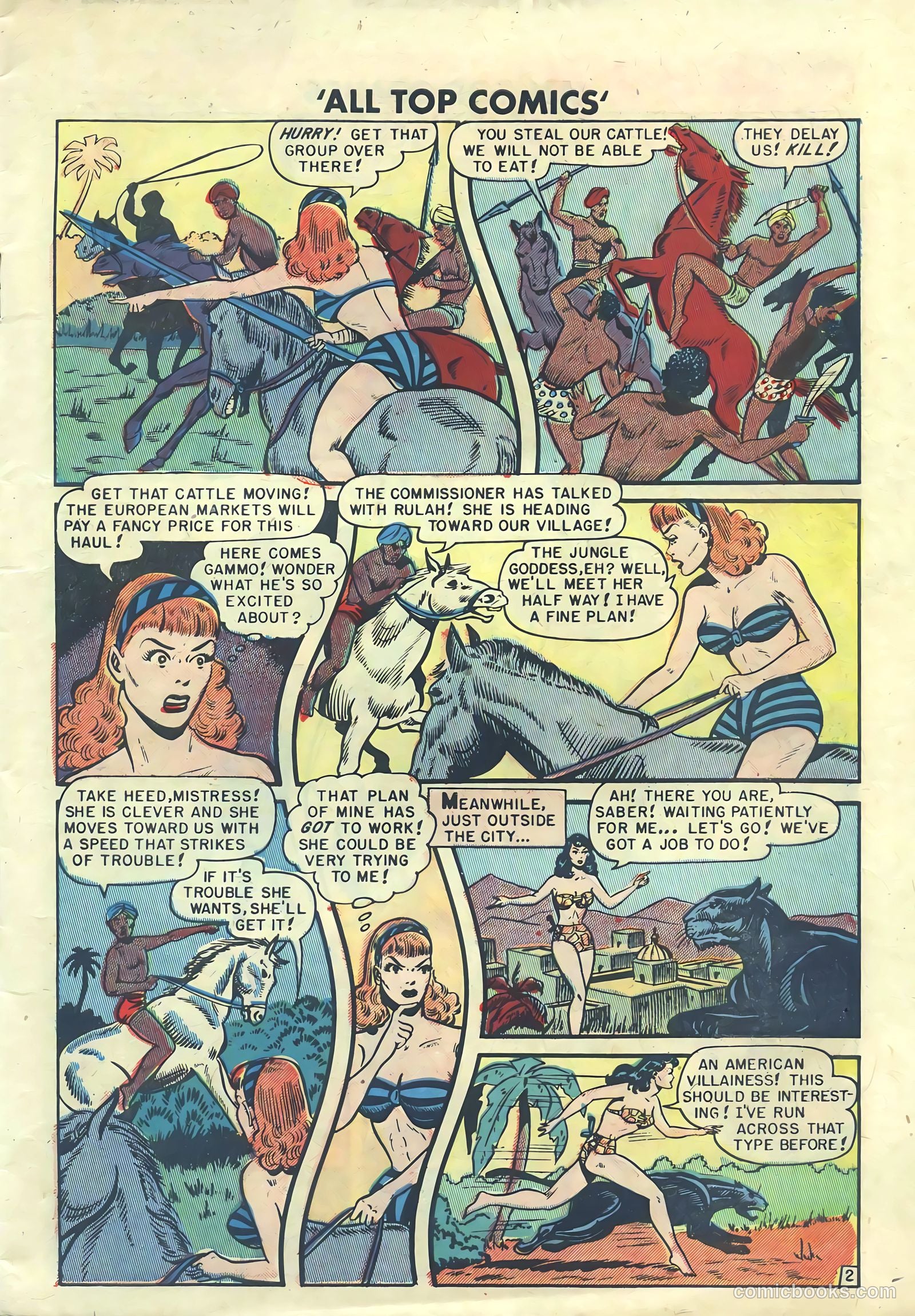 All Top Comics #13 (1948) — page 3 of 36