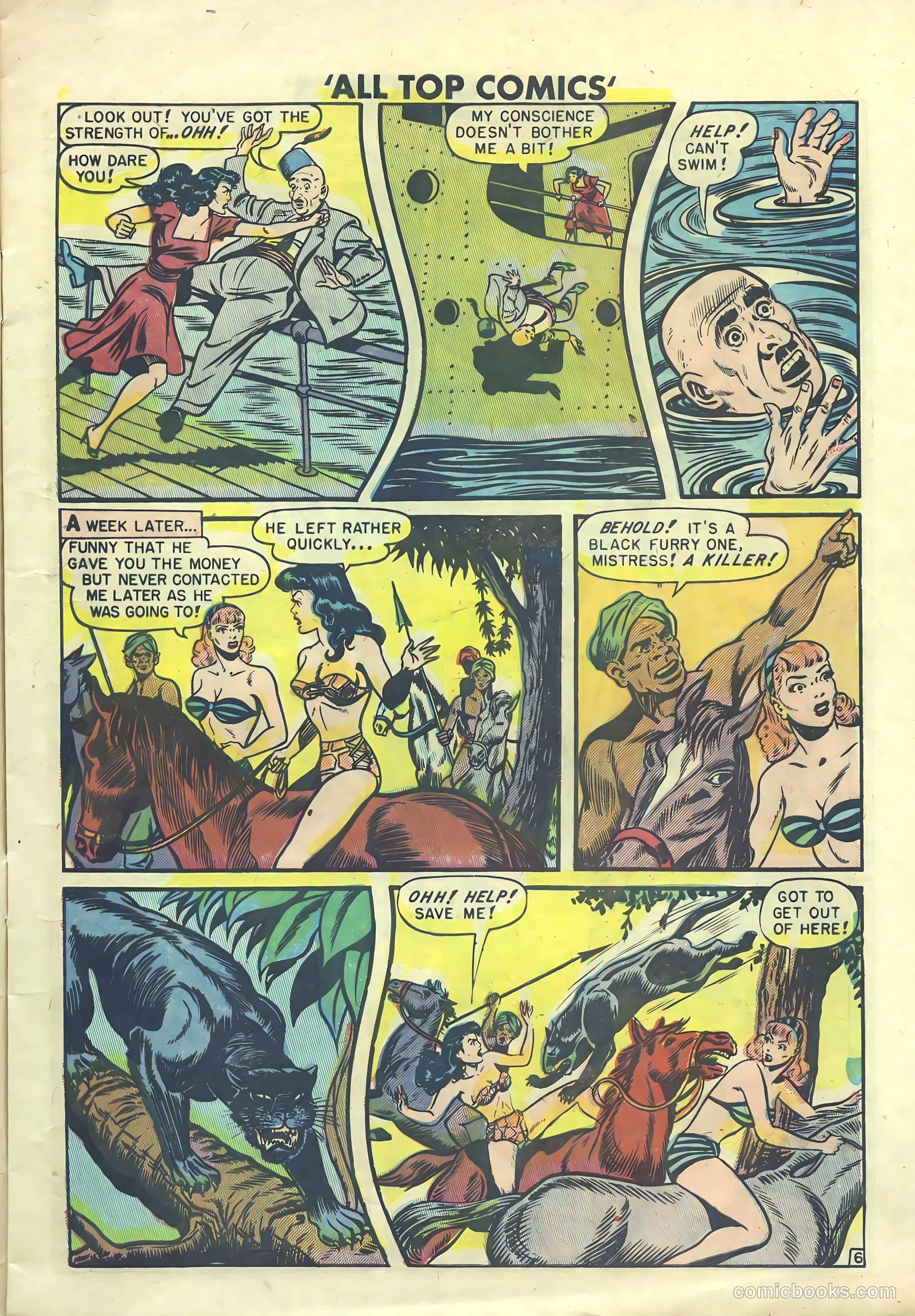 All Top Comics #13 (1948) — page 7 of 36