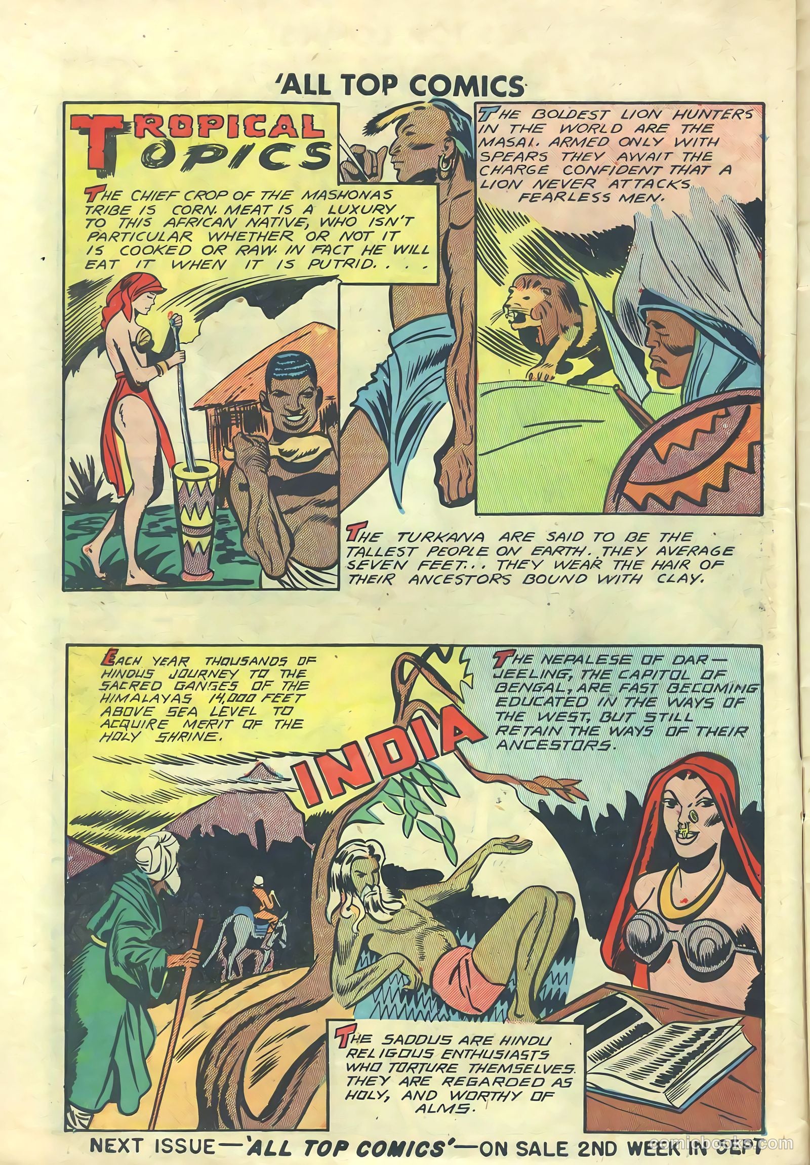 All Top Comics #13 (1948) — page 10 of 36