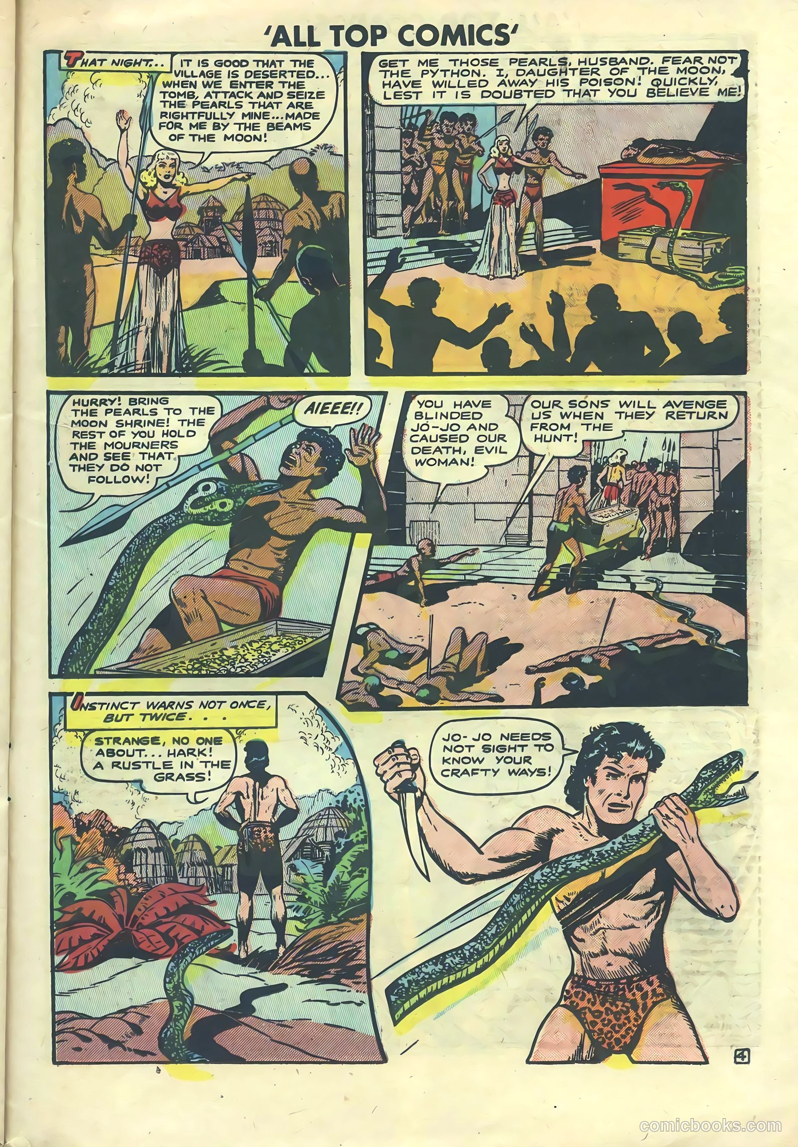 All Top Comics #13 (1948) — page 23 of 36