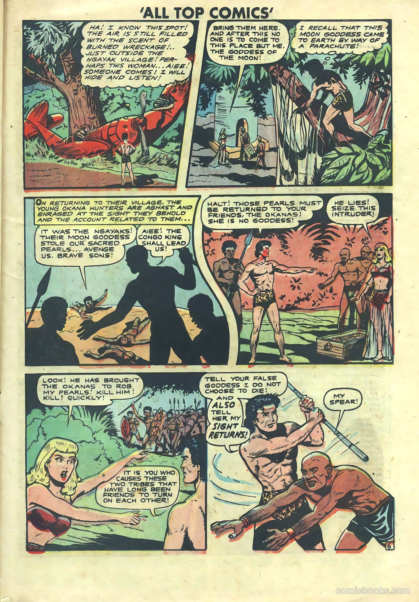 All Top Comics #13 (1948) — page 25 of 36