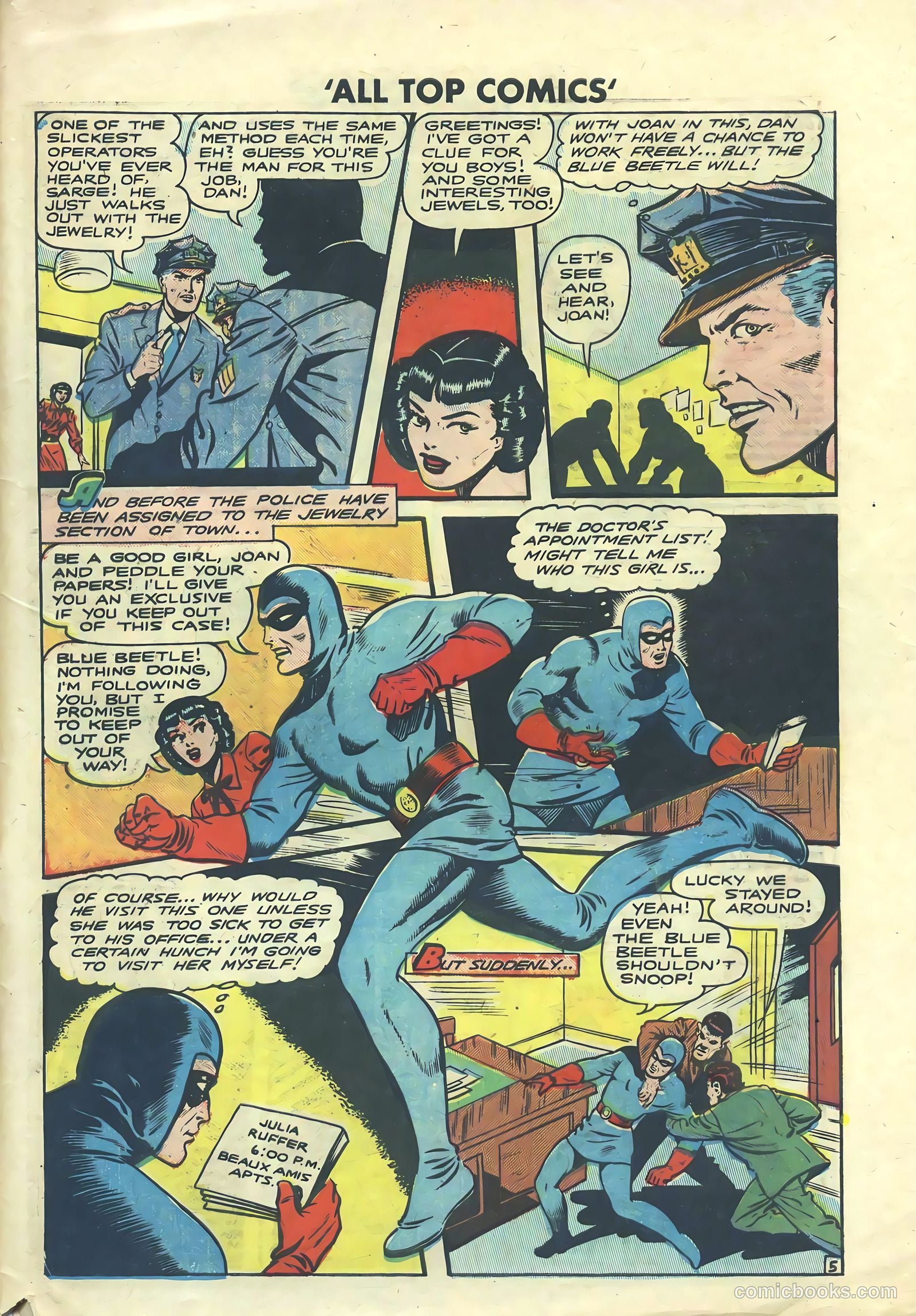 All Top Comics #13 (1948) — page 31 of 36