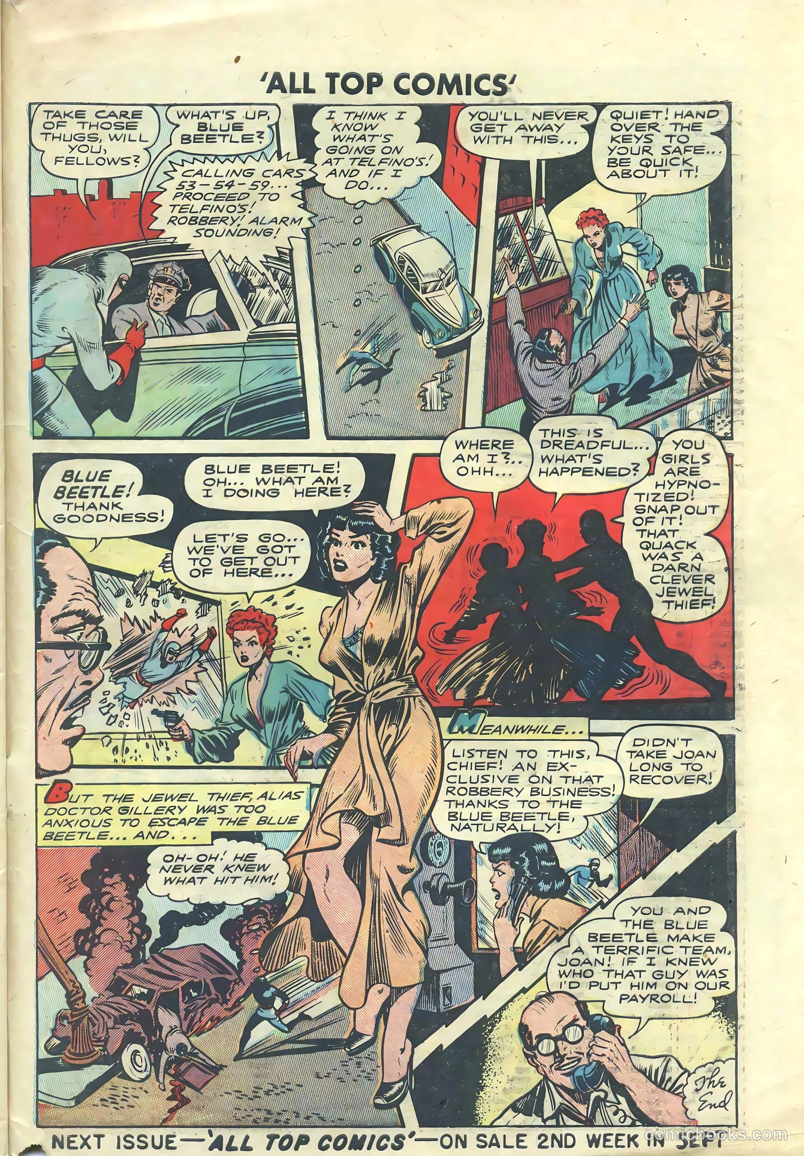 All Top Comics #13 (1948) — page 33 of 36