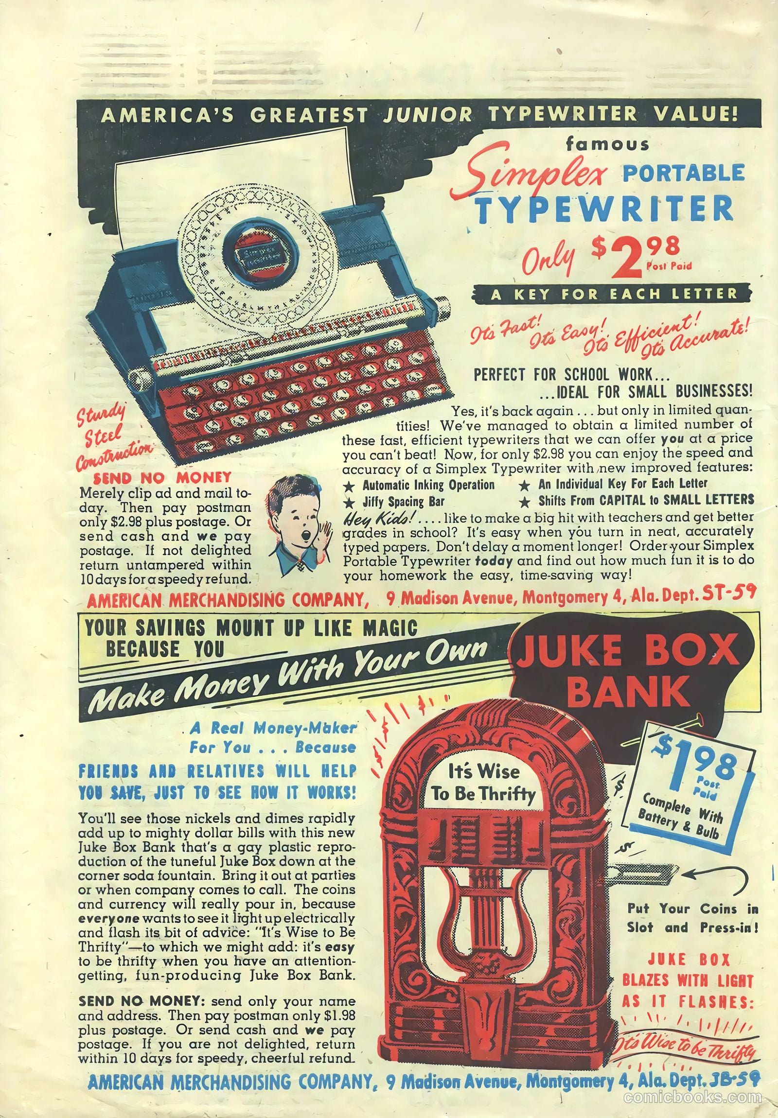 All Top Comics #13 (1948) — page 34 of 36